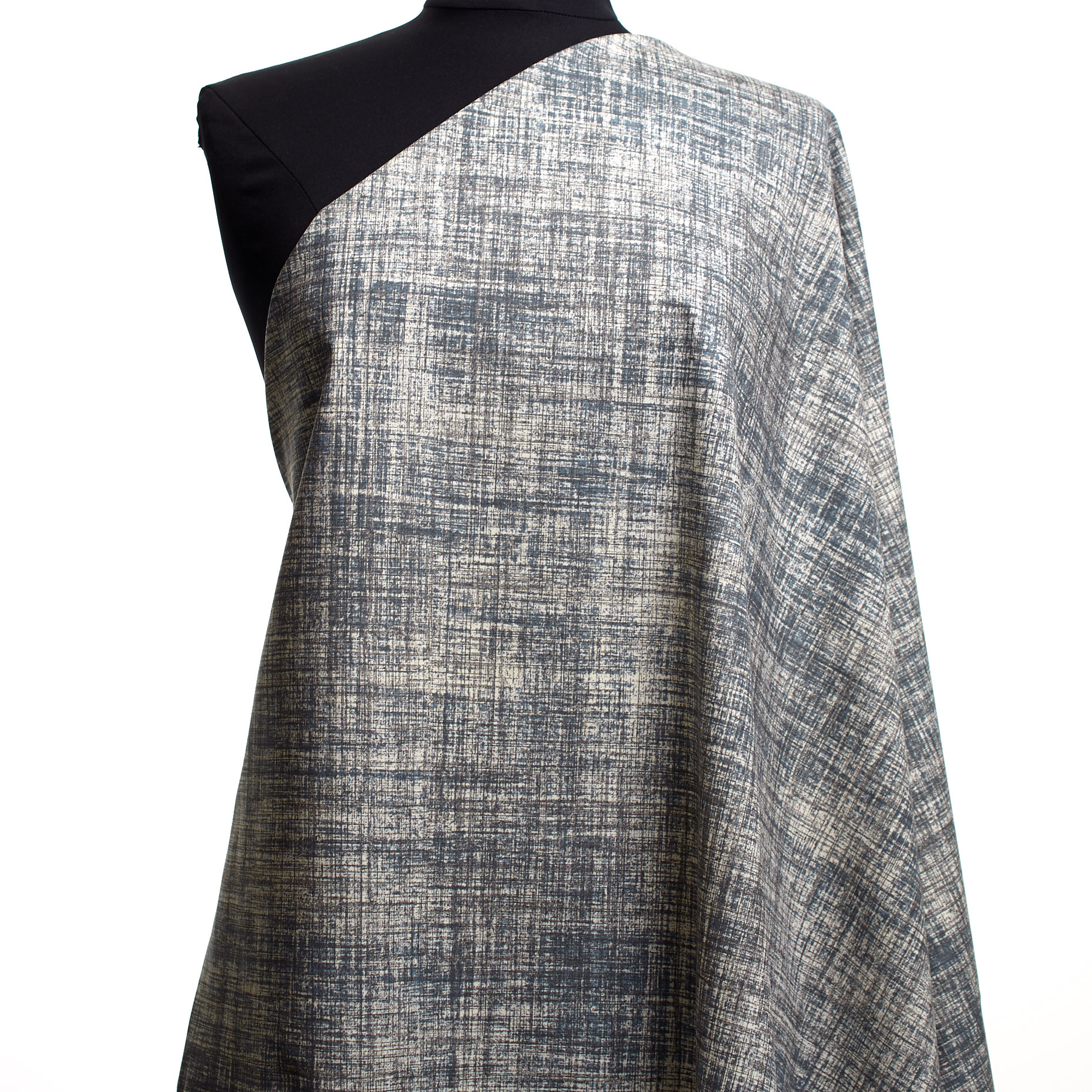 JERSEY, MODAL, PRINTED, SILVER BLUE (F000043917) - Mannequin