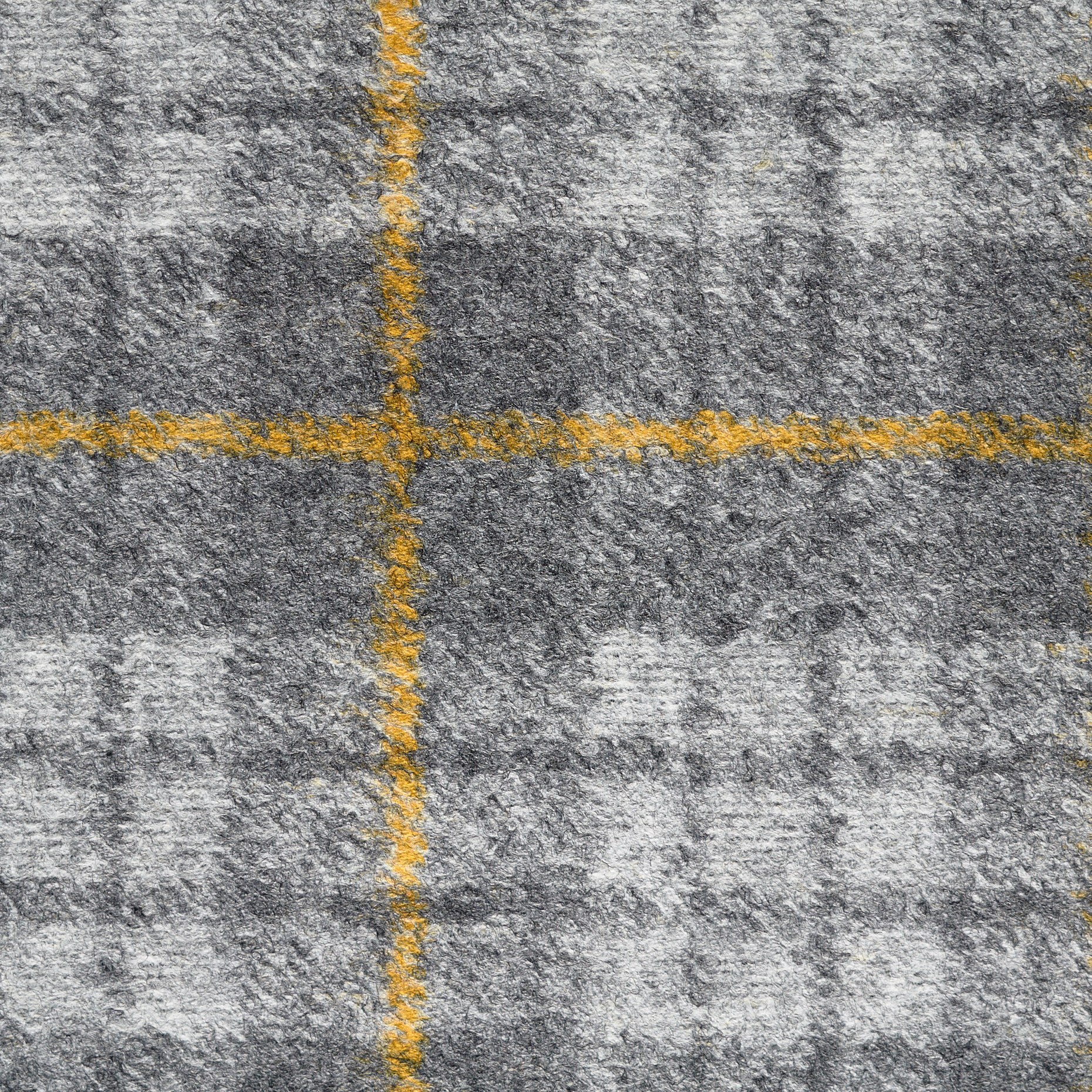 JERSEY, WOOL BLEND, CHECK, WEATHERVANE&BANANA CREAM (F000044628) - Texture