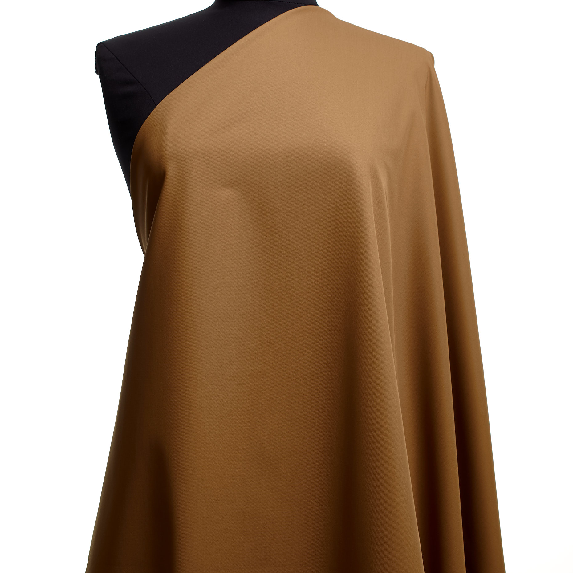 GABARDINE, COTTON, ELASTIC, BROWN SUGAR (F000042971) - Mannequin