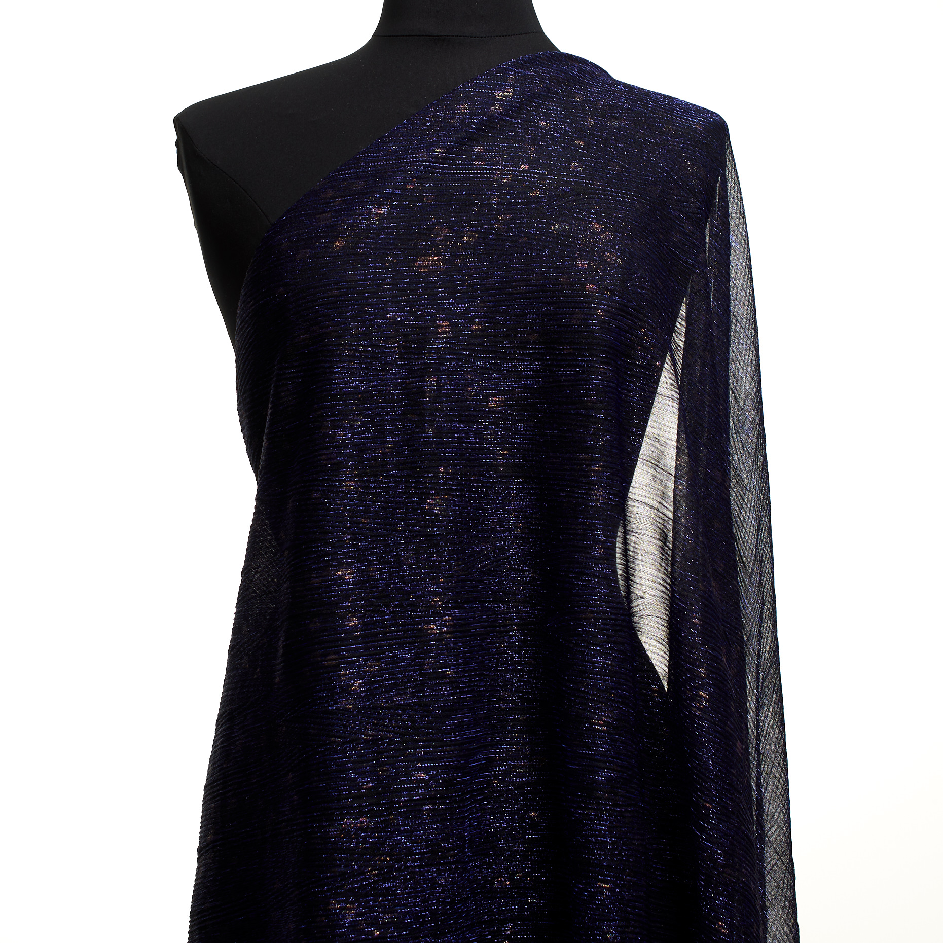 Jersey, Lúrex, Transparent, Dazzling Blue (F000048647) - Mannequin