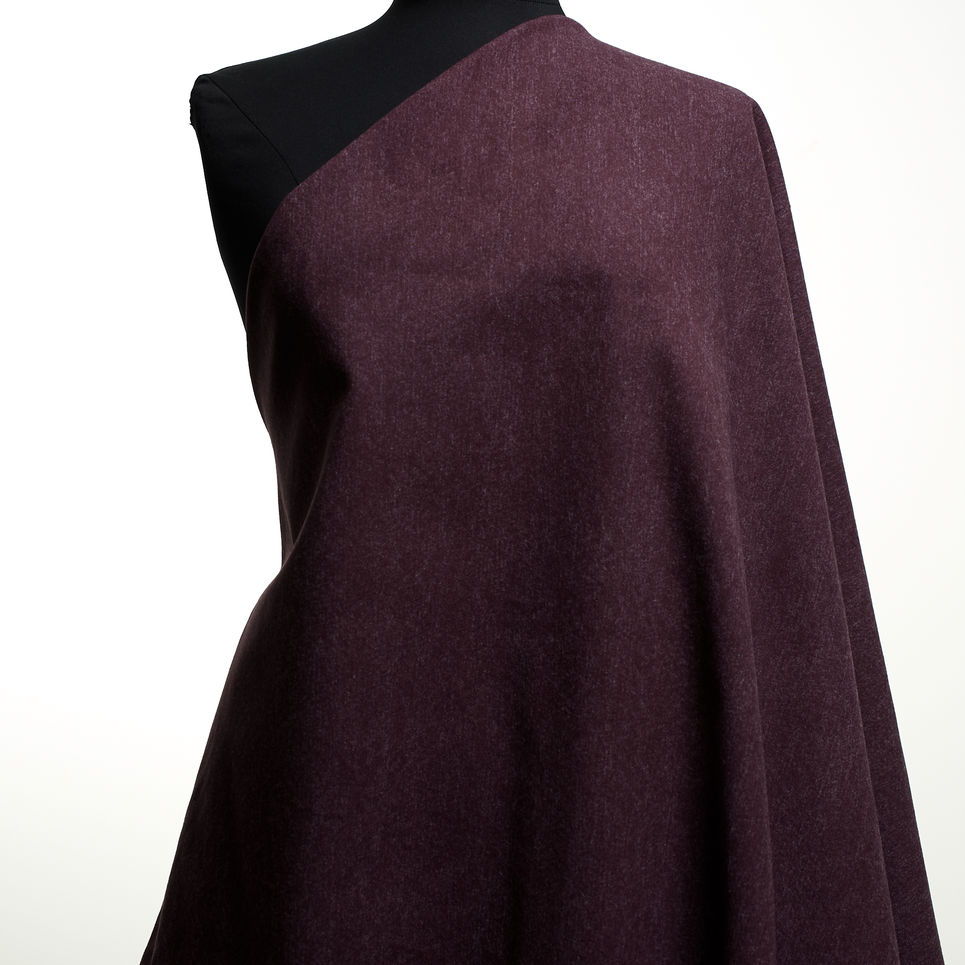 Płótno, Bawełna, Szczotkowany, Plum Wine (F000034178) - Manekin