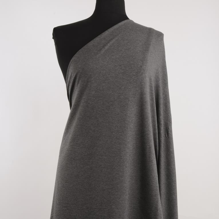JERSEY, MODAL, MELANGE, BLACKENED PEARL (F000027355) - Mannequin