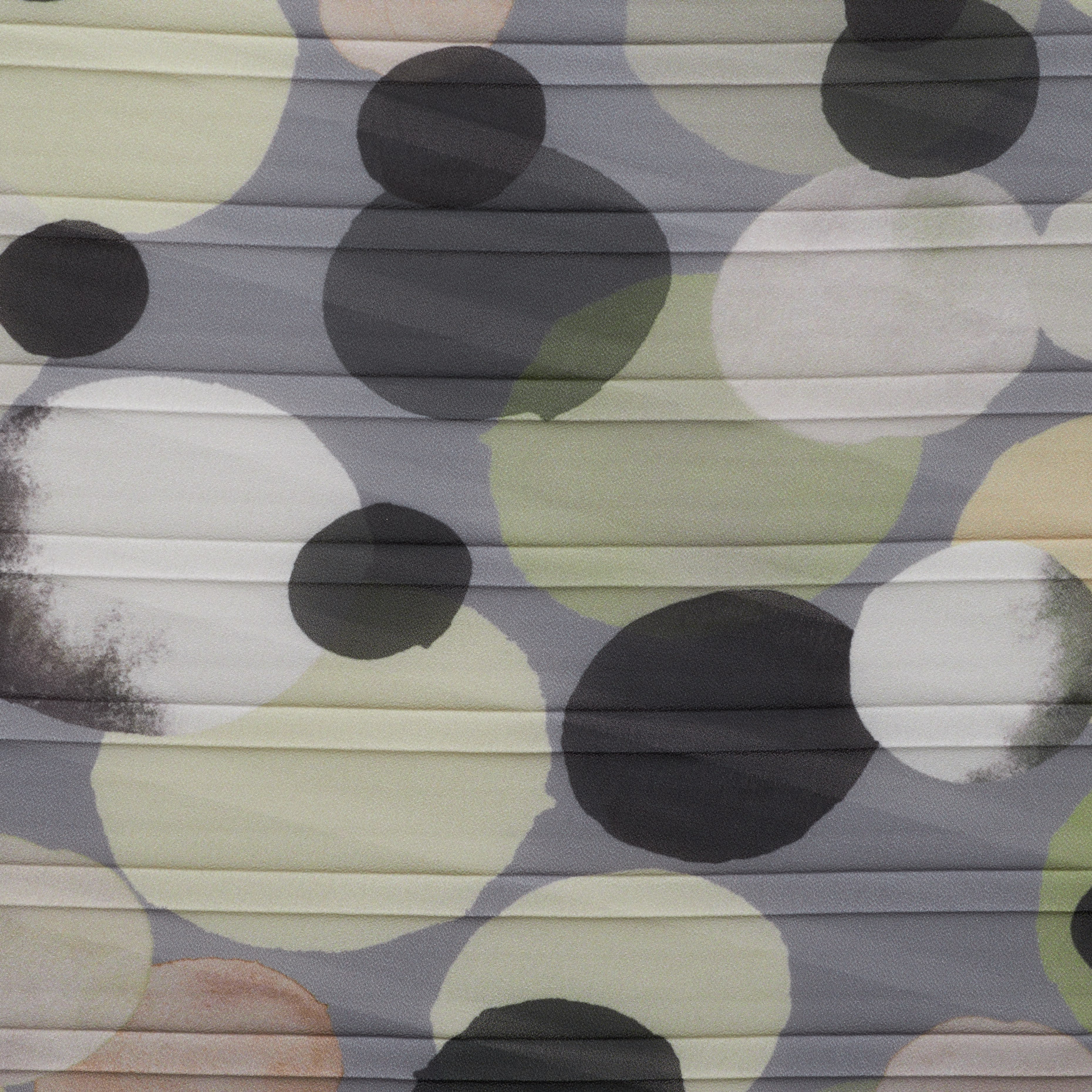 Crêpe De Chine, Drukowane, Oyster Gray (F000025362) - Tkana