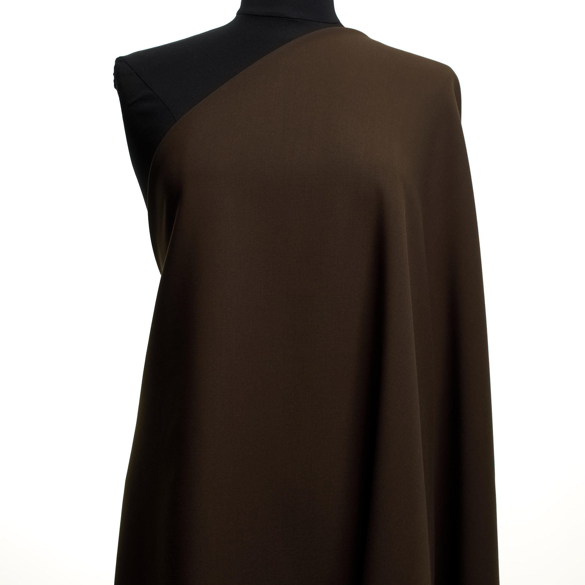 CADY, VISCOSE BLEND, ELASTIC, CHOCOLATE BROWN (F000047776) - Mannequin