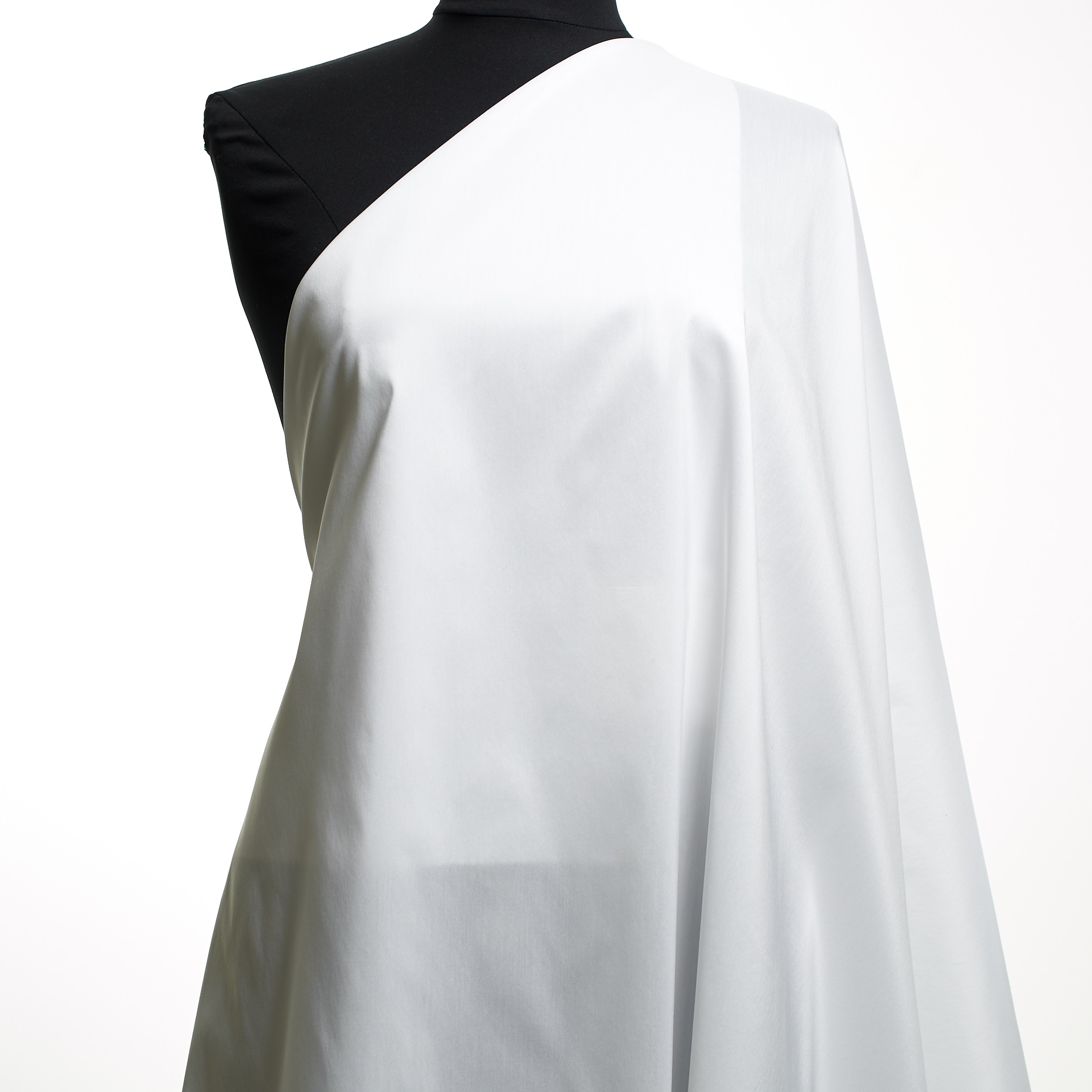 Popelina, Bawełna, Brilliant White (F000019986) - Manekin