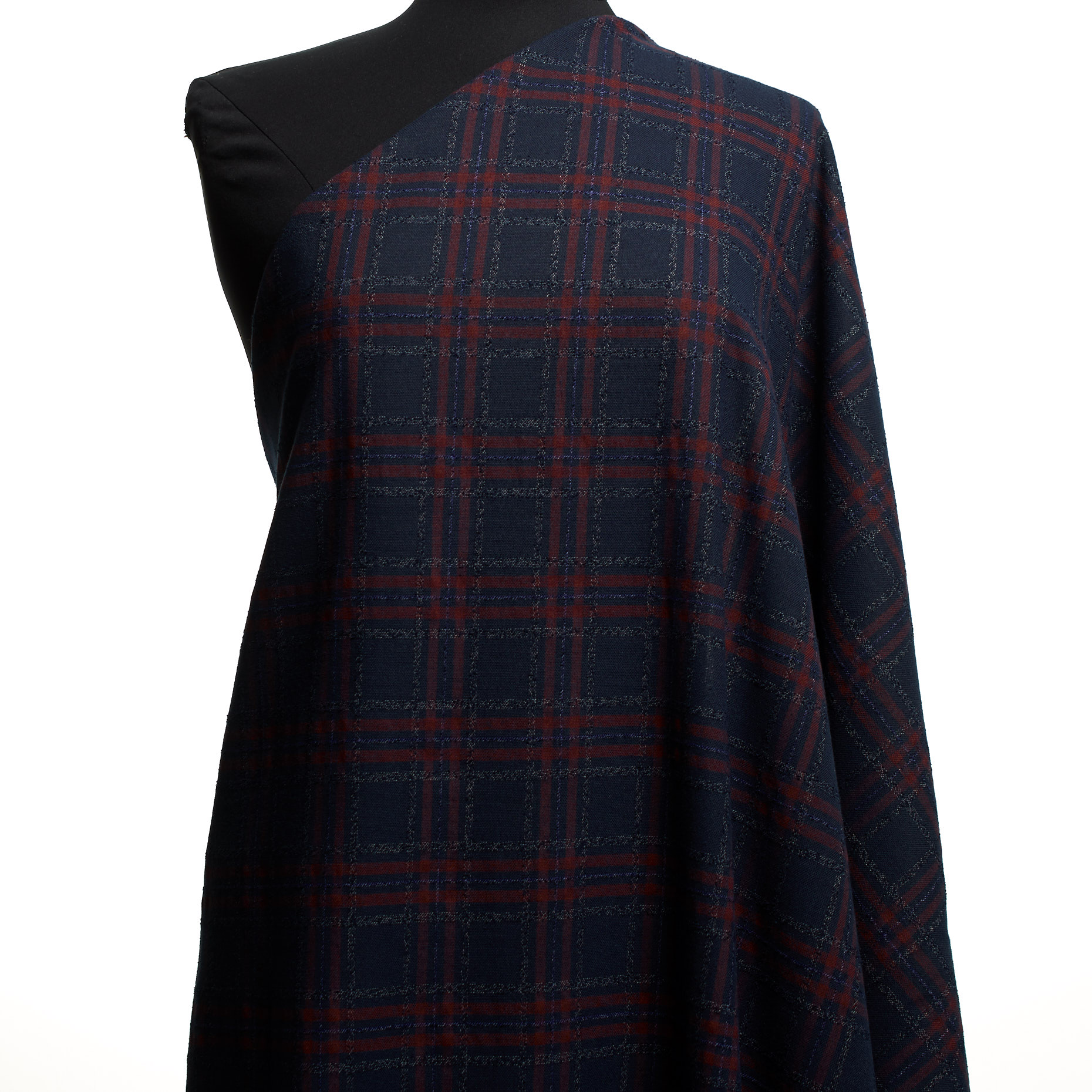 Canvas , Coton Elastique, Cadre, Dusty Carmine (F000036388) - Mannequin