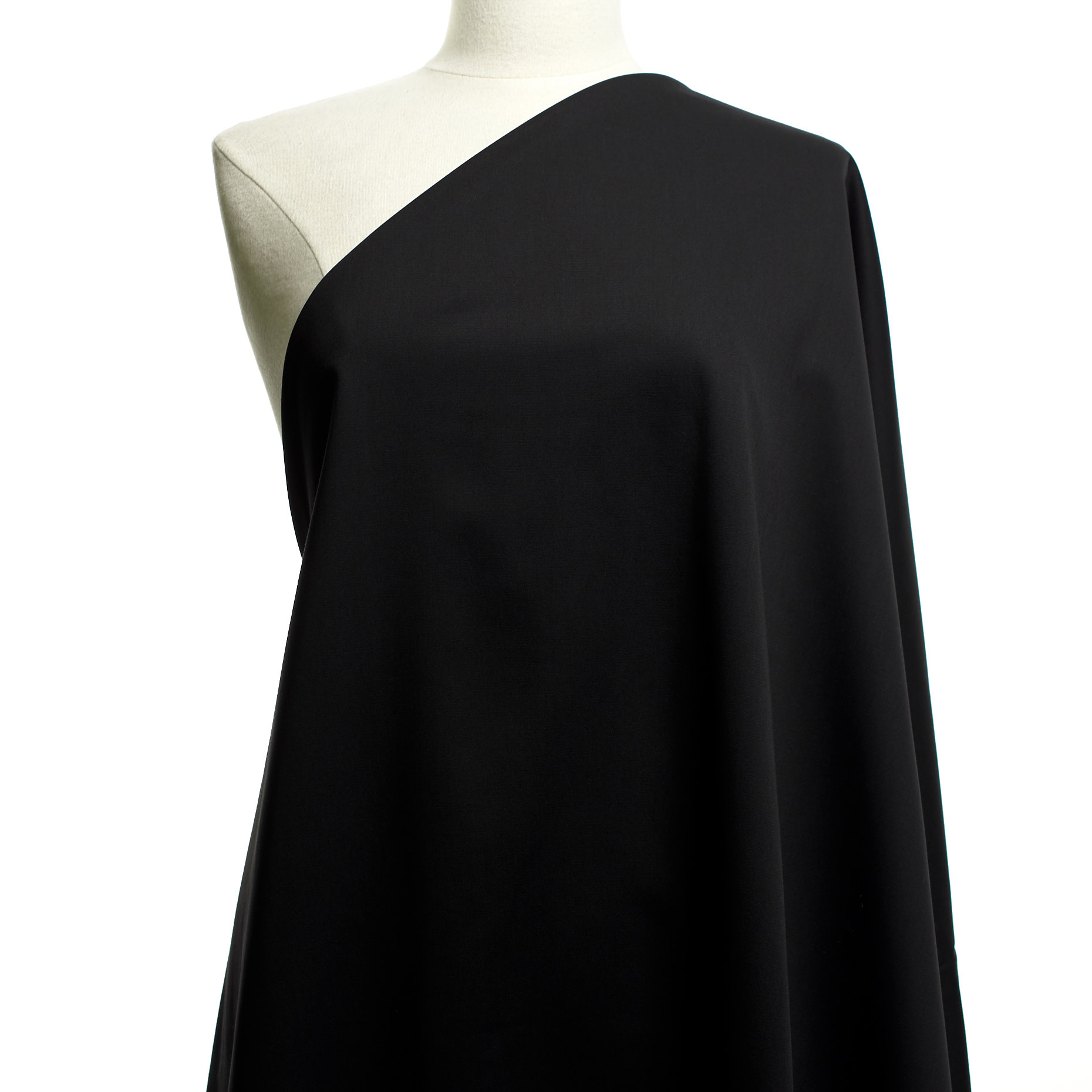 Твил, Хлопок с эластаном, Raven Black (T0000483) - Манекен