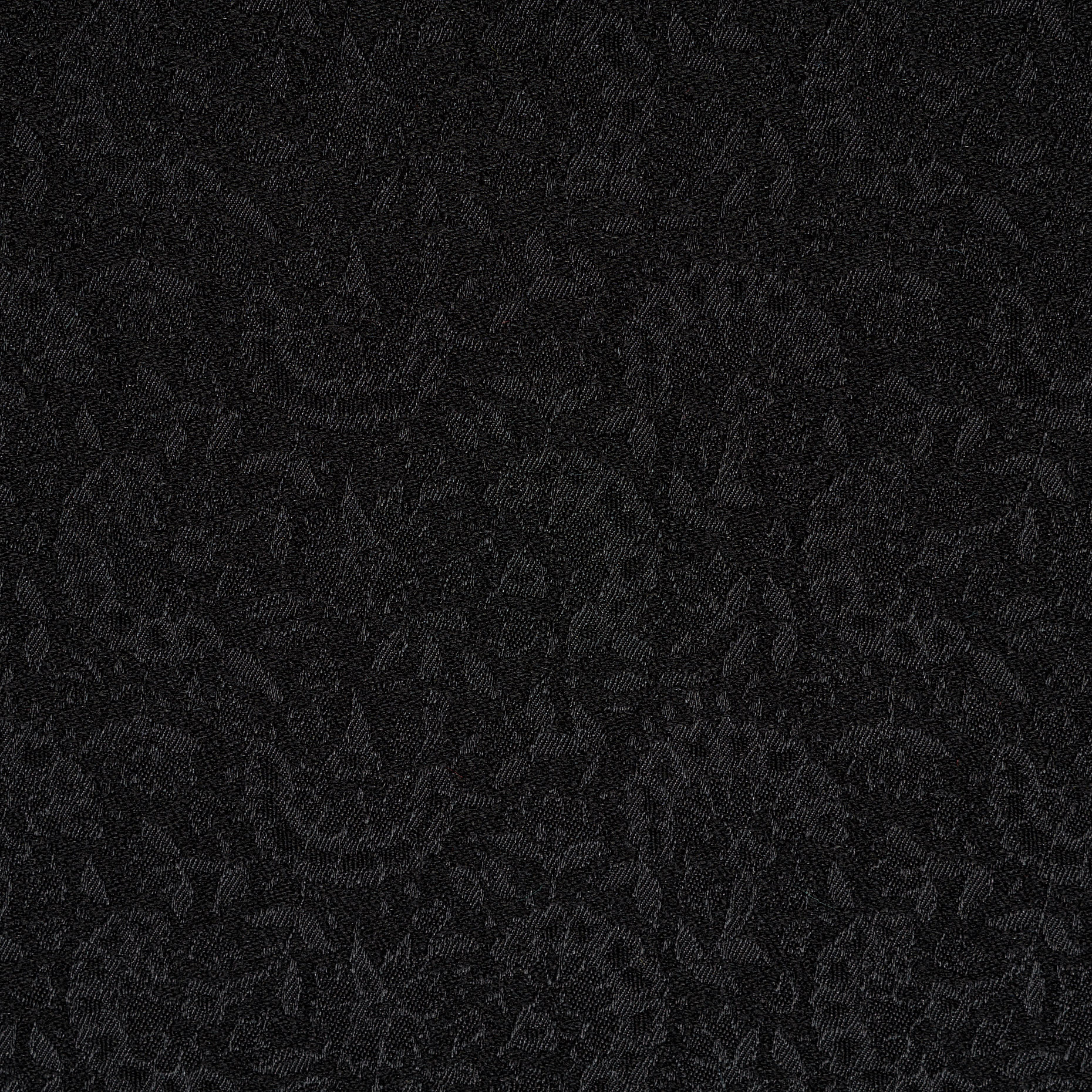 JACQUARD, TONE ON TONE, FLORAL, RAVEN BLACK (P000003360) - Texture