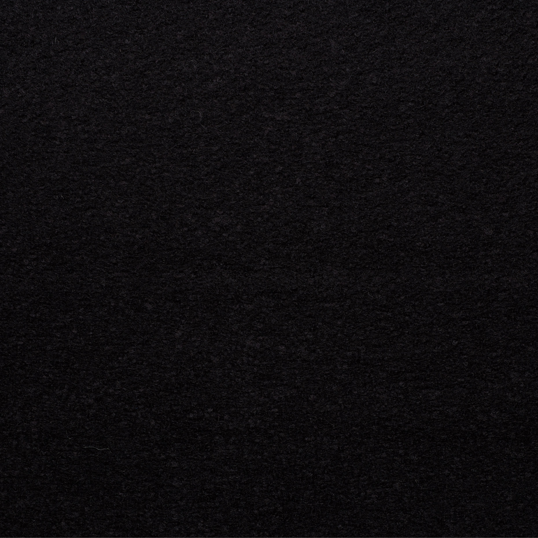 BOUCLÉ, VIRGIN WOOL, RAVEN BLACK (F000025958) - Texture