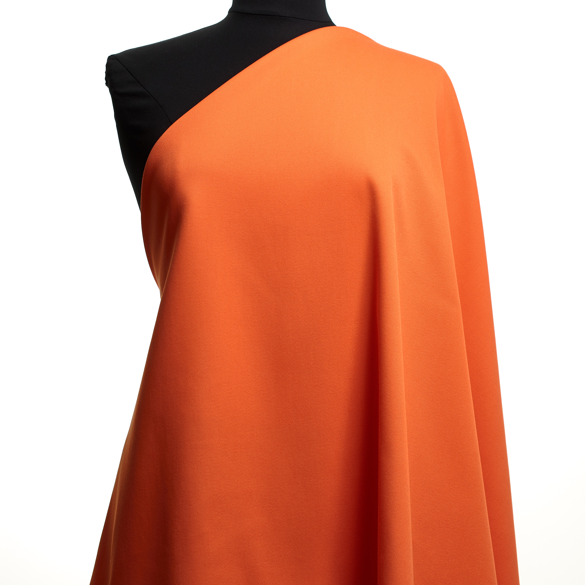 Твил, Хлопок, Стрейч, Red Orange (F000047822) - Манекен