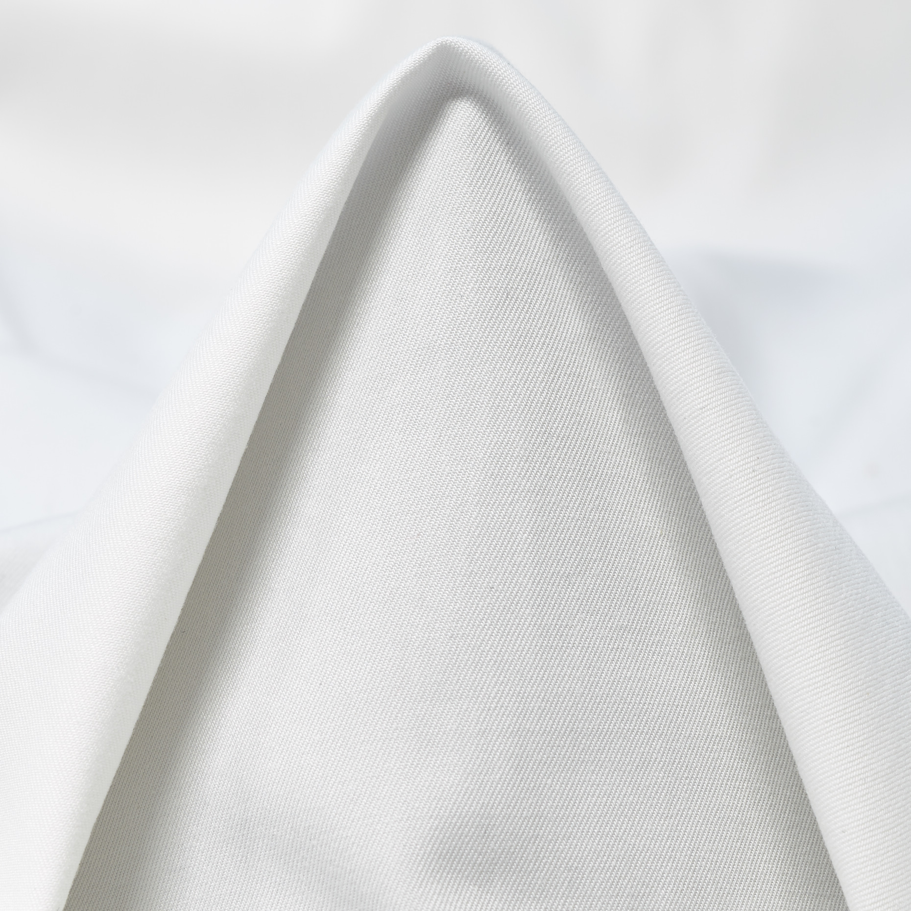 TWILL, COTTON, BRILLIANT WHITE