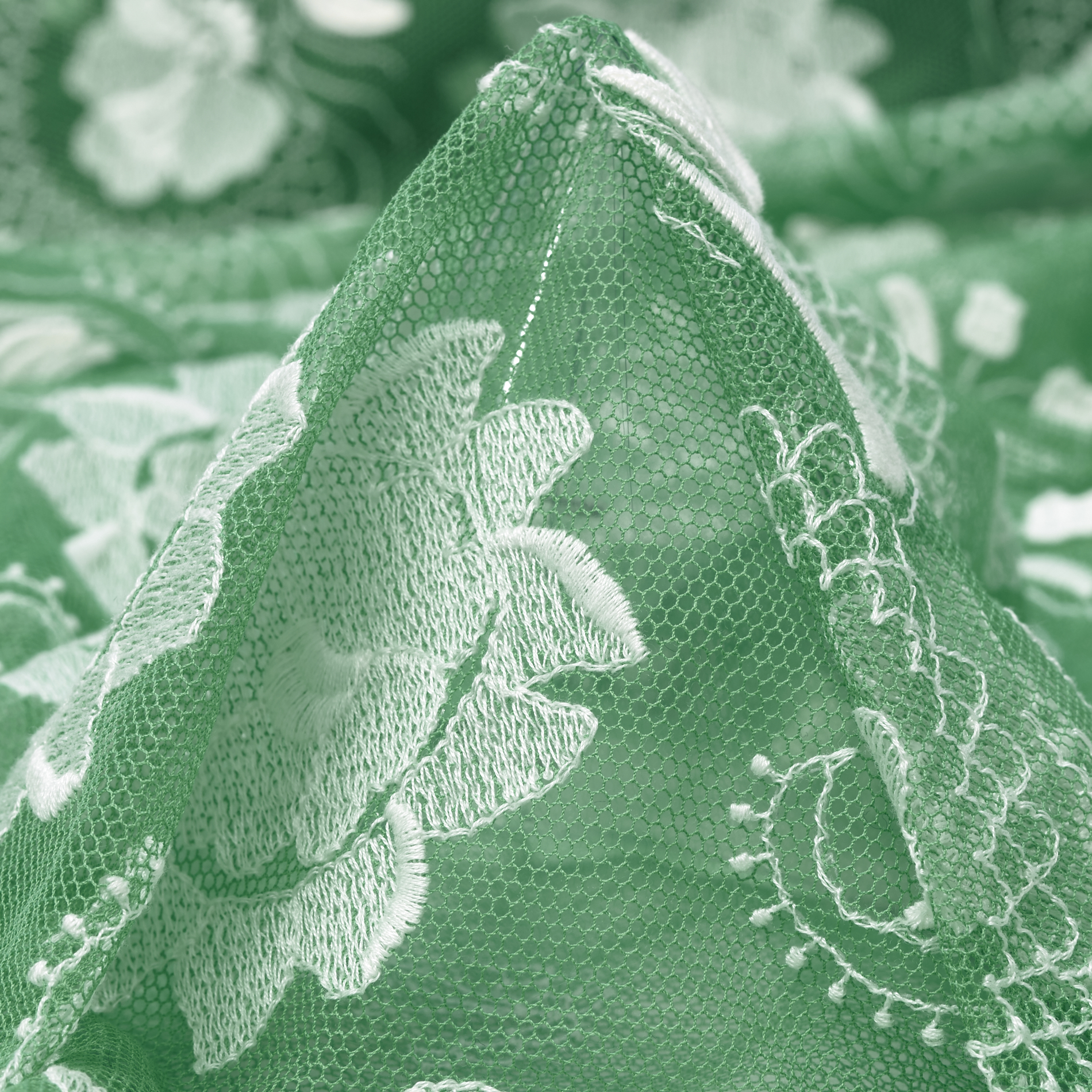 COTTON, TULLE, FLORAL, SNOW WHITE&GRASSHOPPER (F000034413)