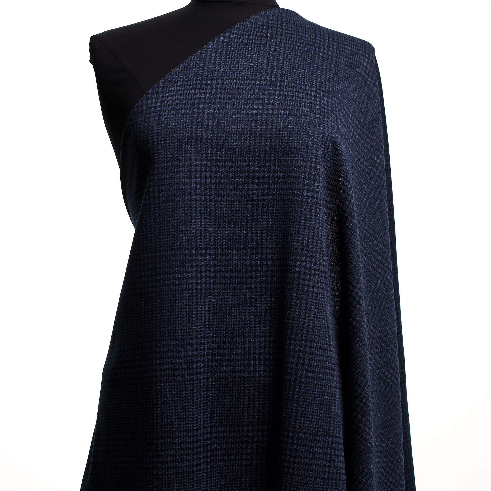 Jersey, Jacquard, Cotone, Set Sail&Dark Navy (F000044771) - Manichino