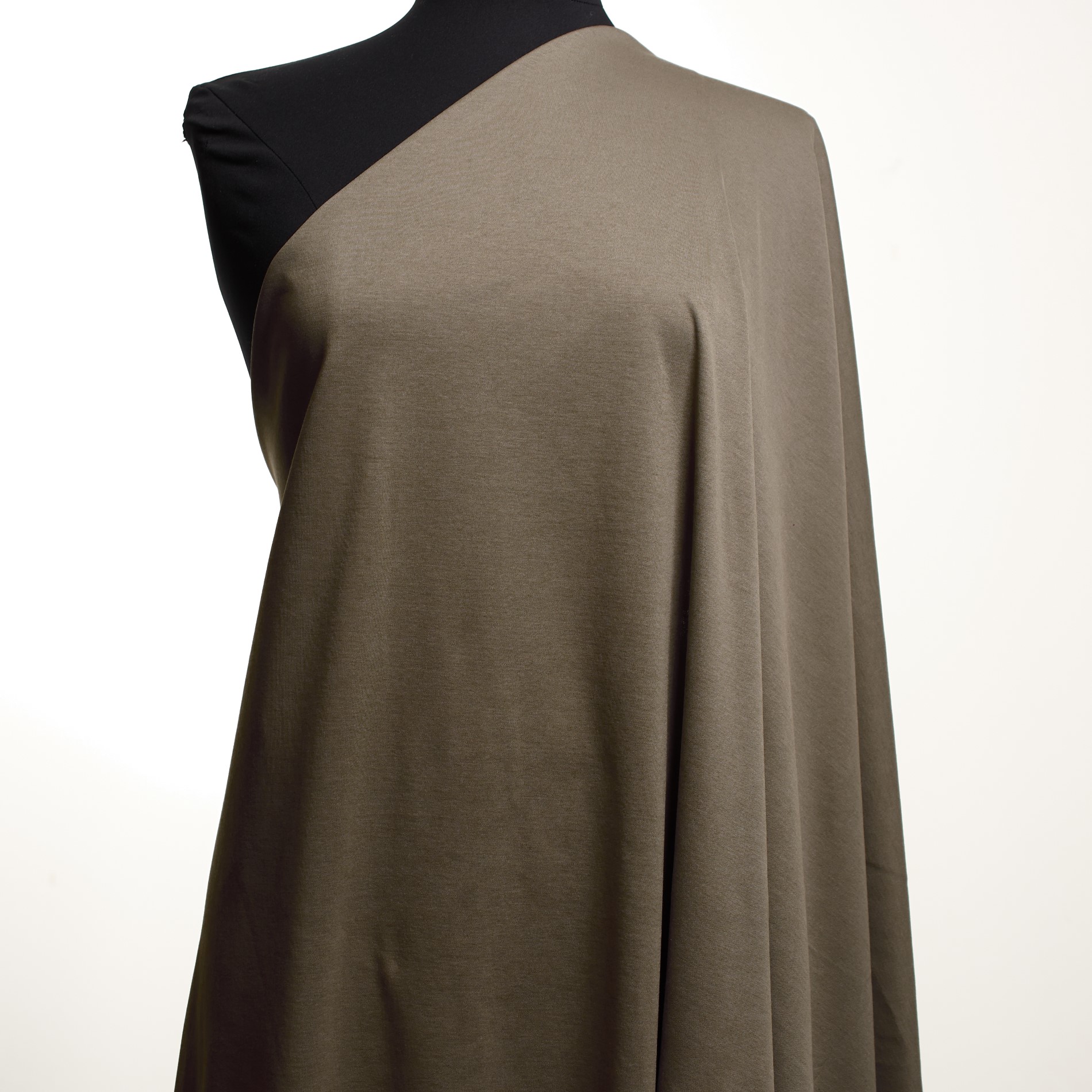 Single Jersey, Baumwolle, Taupe (F000033103) - Schaufensterpuppe