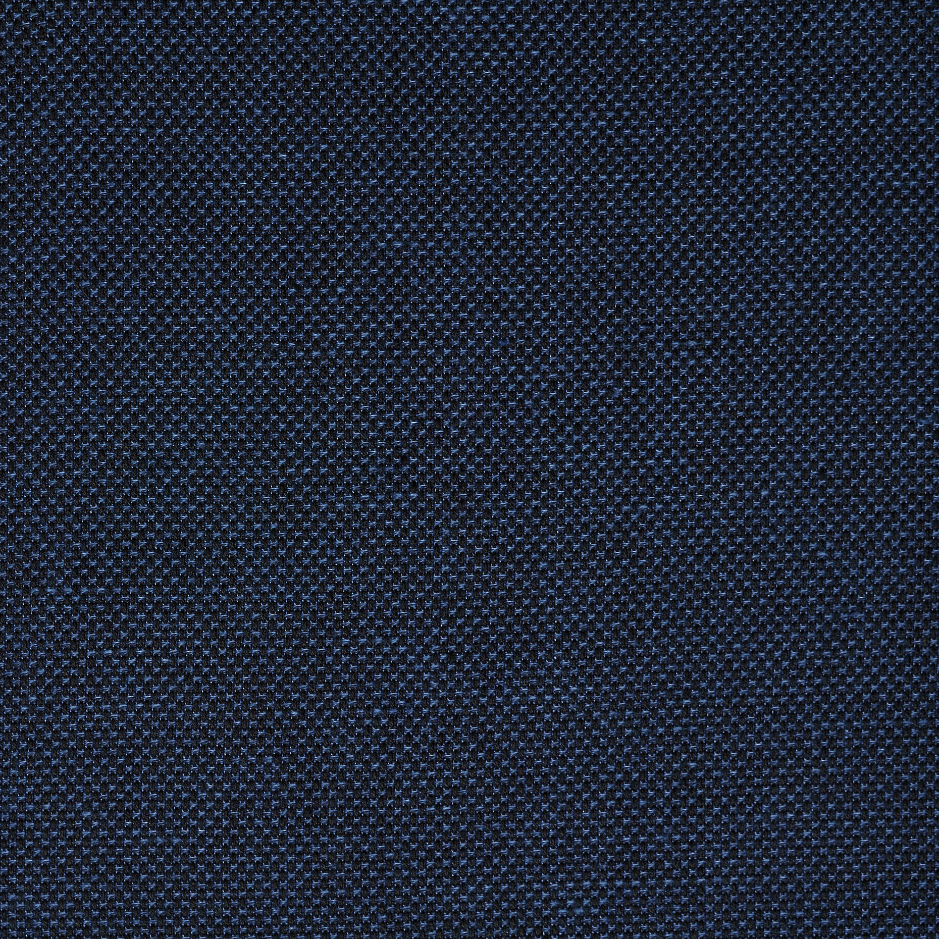 Хлопок, Лен, Мелкий Рисунок, Blue Black (F000037833) - Ткань