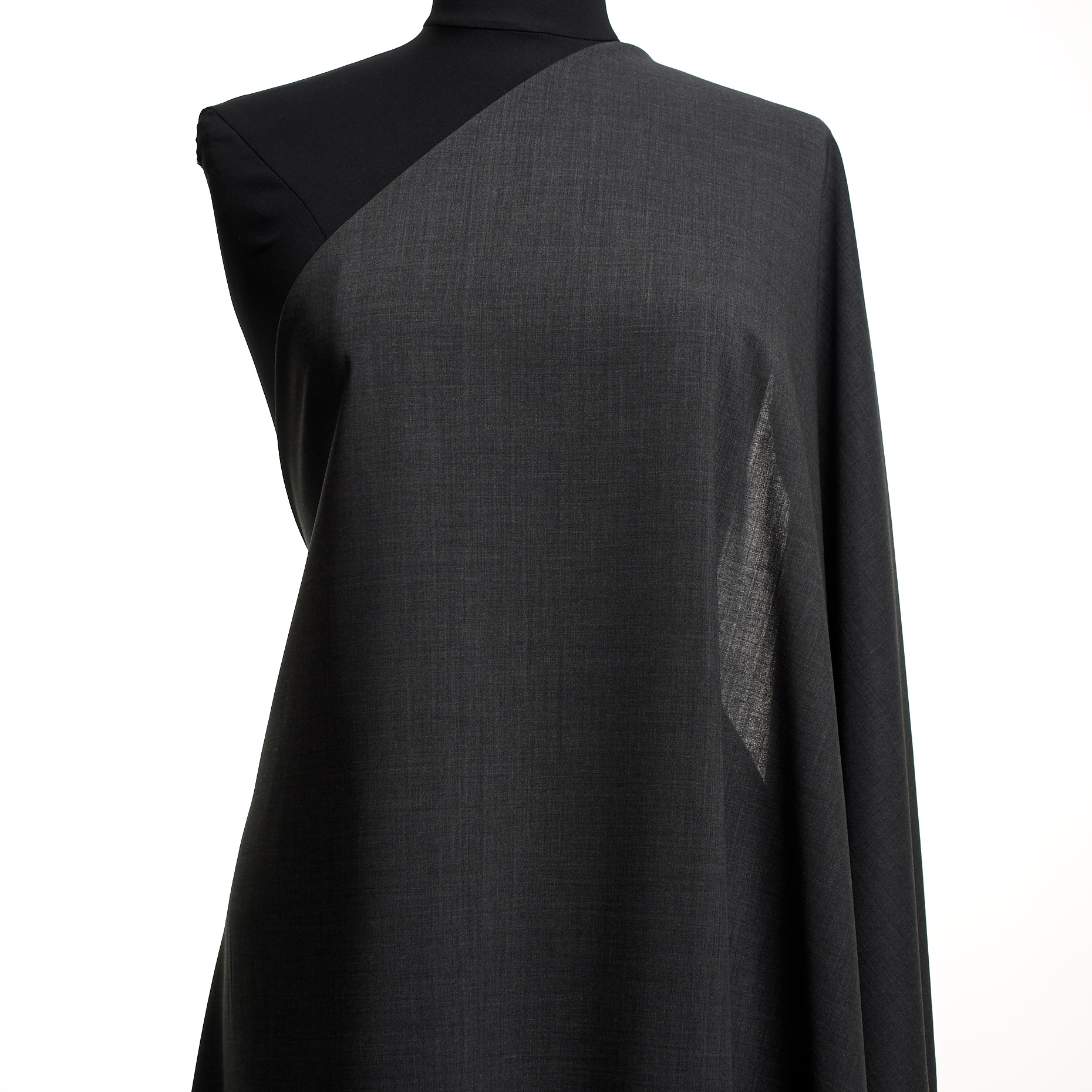 FINE WOOL, MELANGE, ANTHRACITE (F000028391) - Mannequin