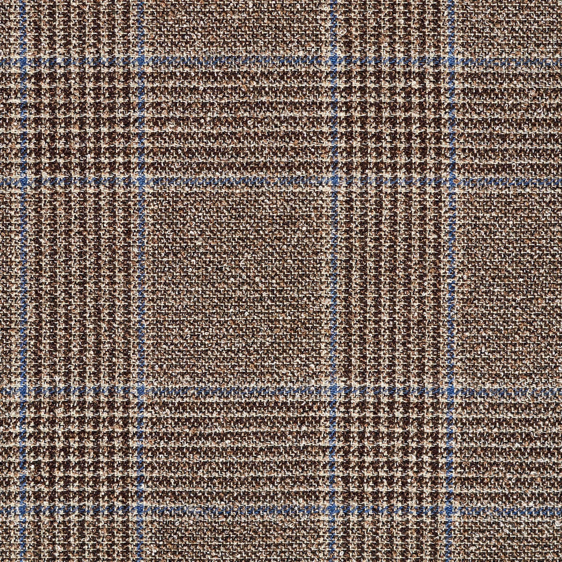 Креп, Вискоза, Смесовая шерсть, Taupe Gray&Cornflower Blue (F000045111) - Ткань