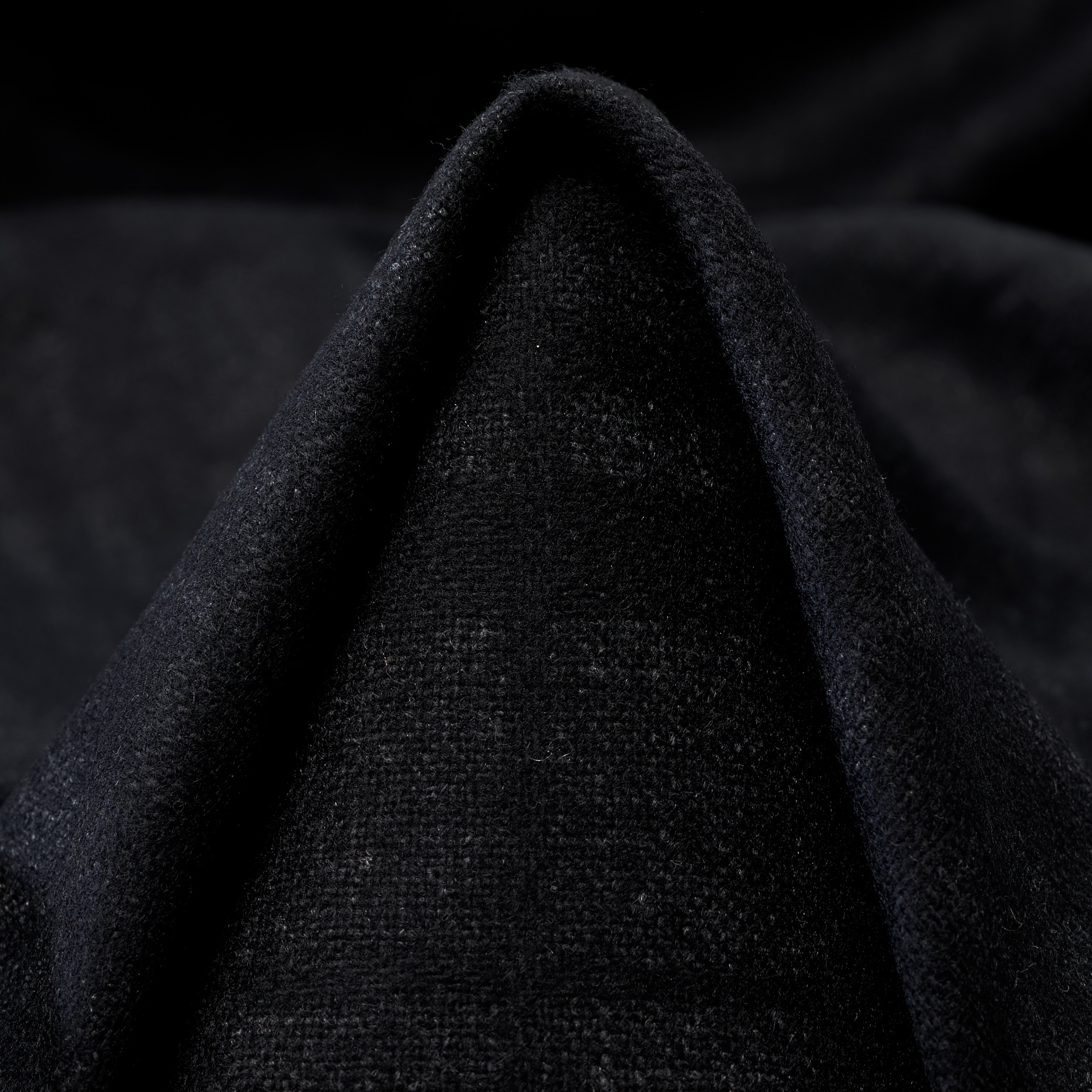 Wełna, Kratka, Black Sand (F000047425)