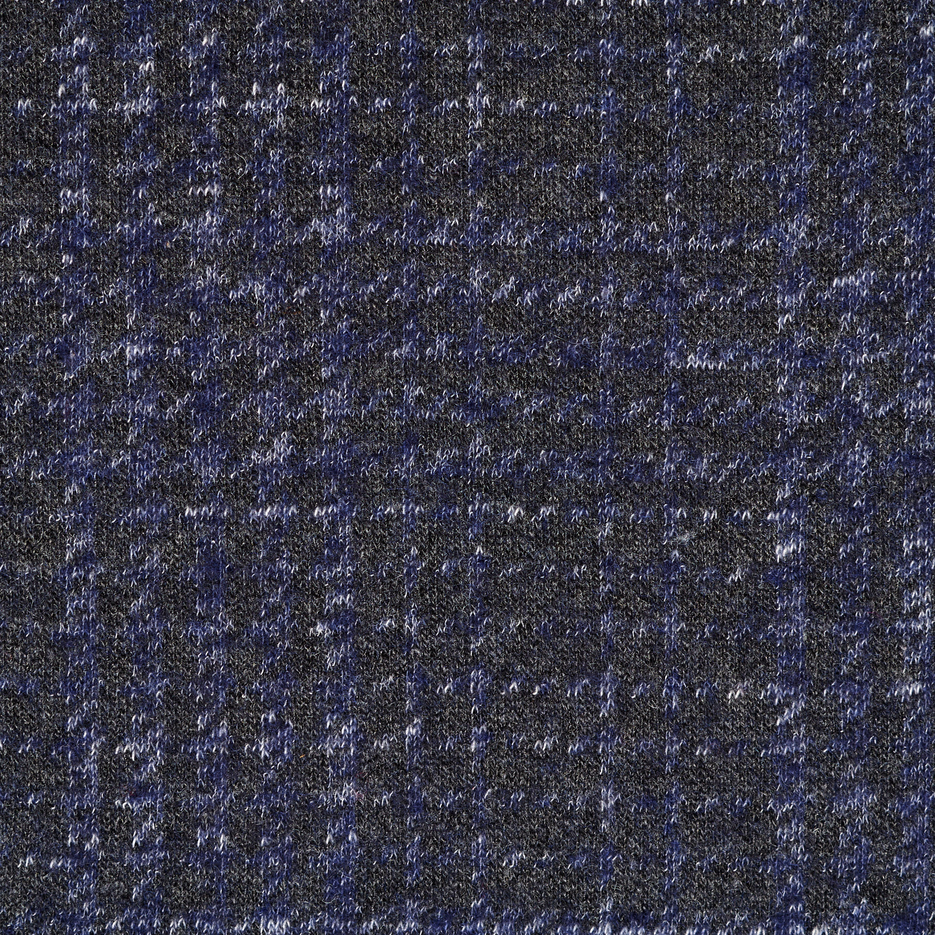 JACQUARD, JERSEY, HOUNDSTOOTH, STEEPLE GRAY&TRUE BLUE (F000043259) - Texture