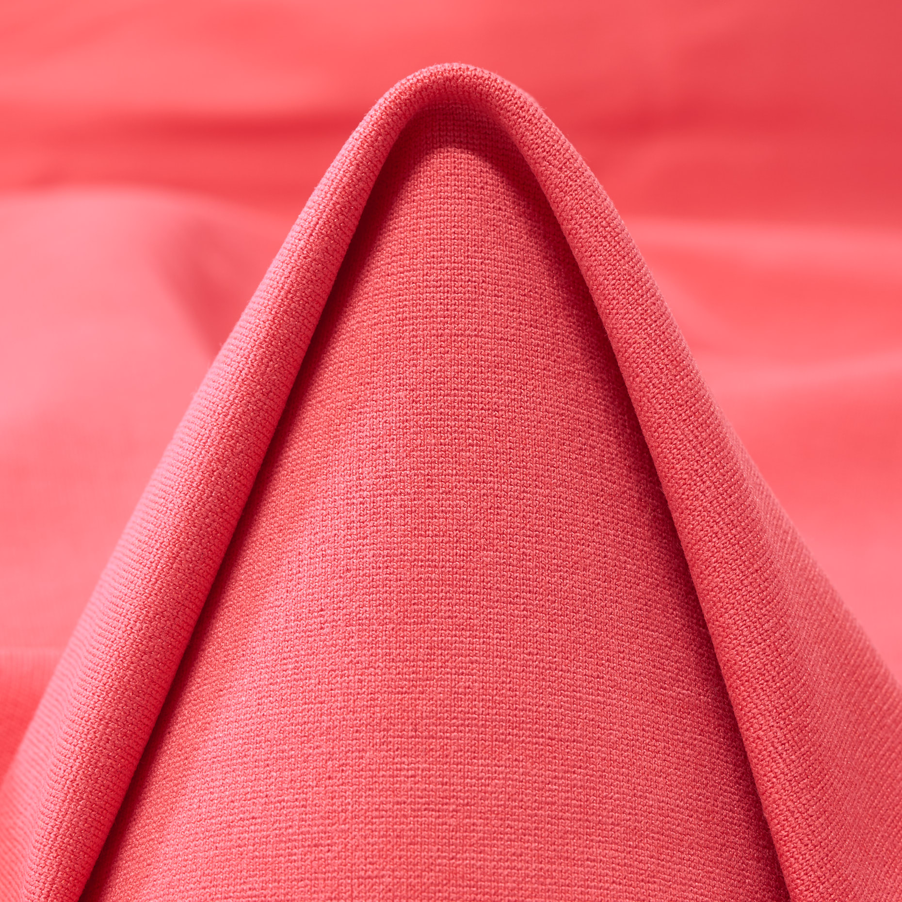 Трикотаж, Пунто Милано, Вискоза, Deep Sea Coral (F000045367)