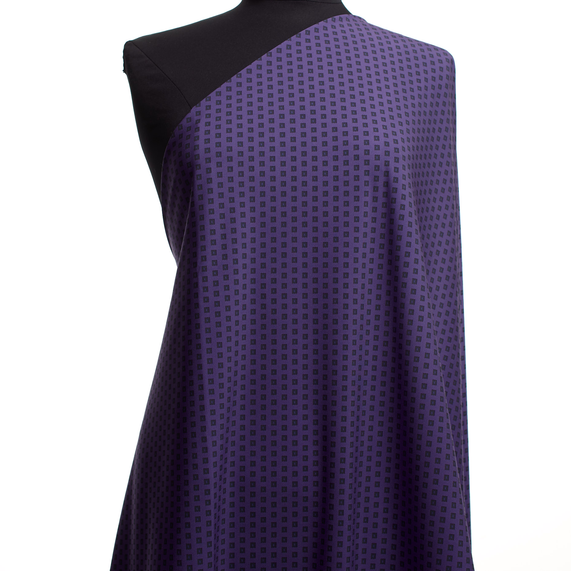 Techno Jersey, Bedruckt, Hohe Elastizität , Dahlia Purple (F000041296) - Schaufensterpuppe