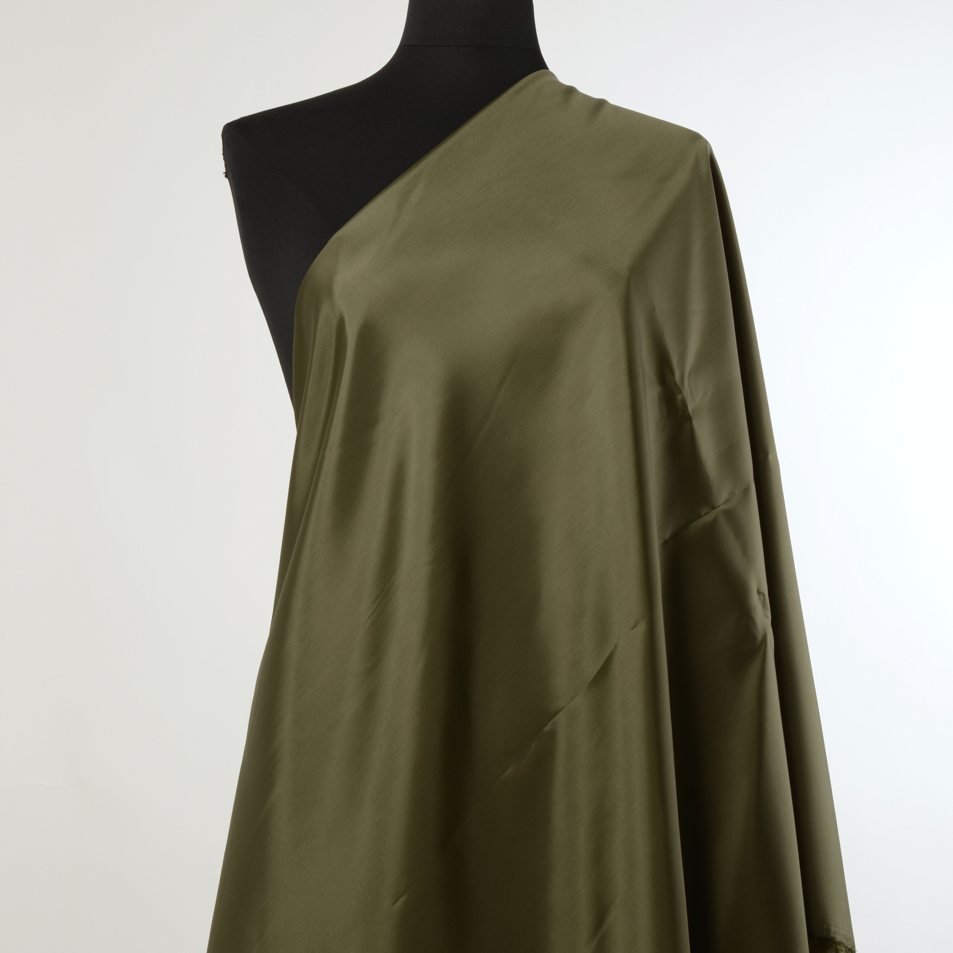 Cupro, Doublure, Olive (F000019523) - Mannequin