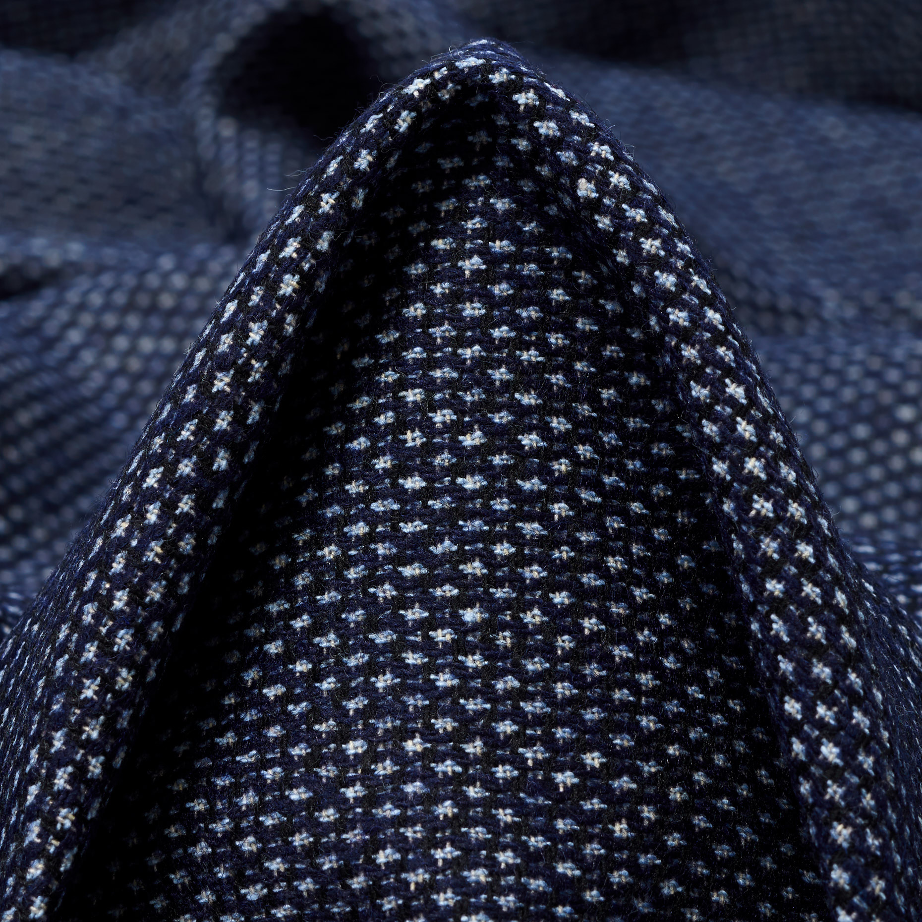 WOOL BLEND, MICRO DESIGN, OUTER SPACE (F000042353)