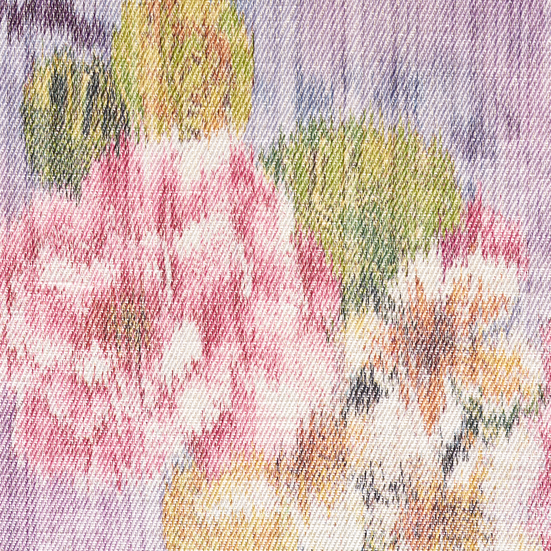 LINEN, FLORAL, METALLIC, BLUSH&MELLOW YELLOW (P000004020) - Texture