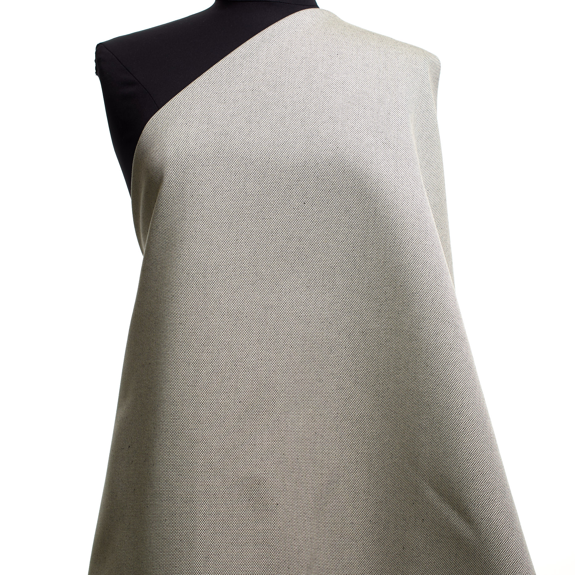 CANVAS, COTTON, RAVEN BLACK&ALMOND (F000042548) - Mannequin