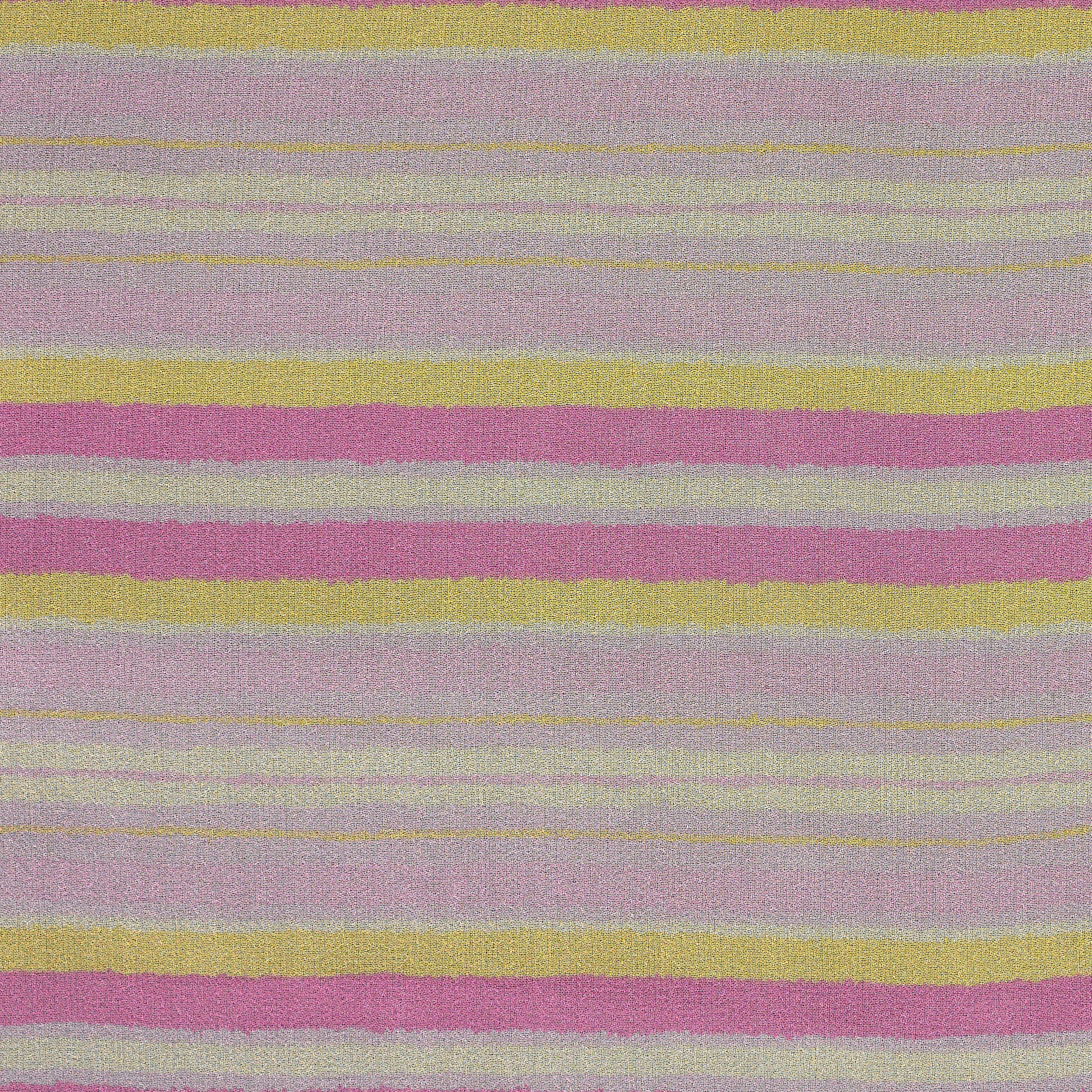 Soie, Crêpe De Chine, Rayé, Strawberry Moon (F000034302) - Tissage