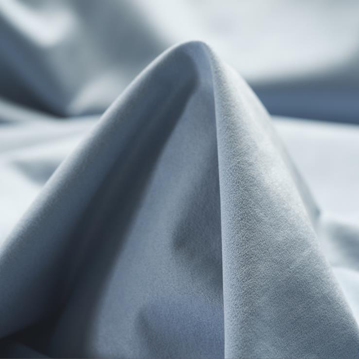 VEGAN LEATHER, ELASTIC, BABY BLUE