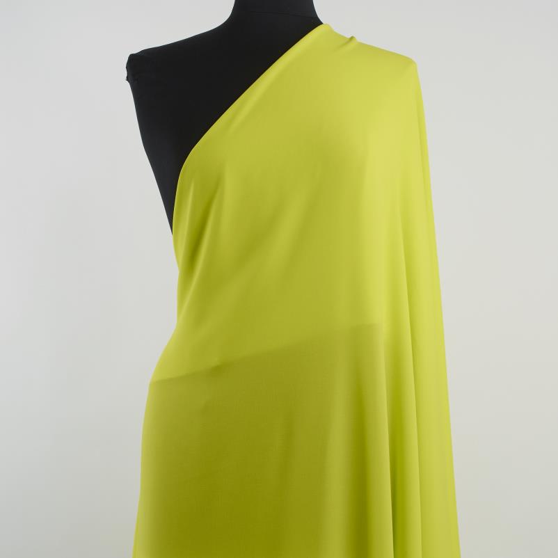 CRÊPE, CHIFFON, NEON YELLOW (F000028393) - Mannequin