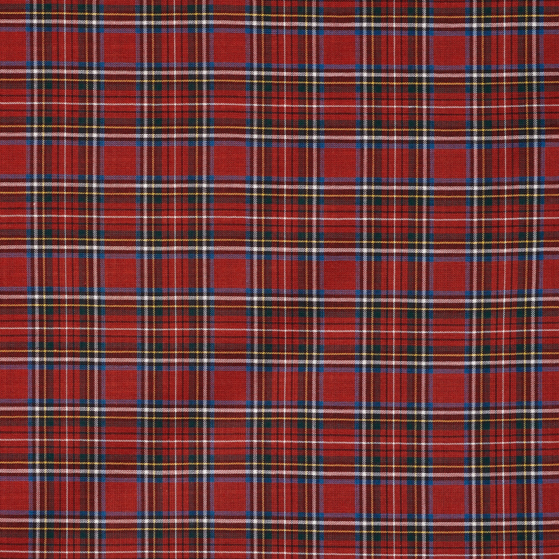 BATISTE, COTTON, TARTAN, CHERRY RED (F000033664) - Texture