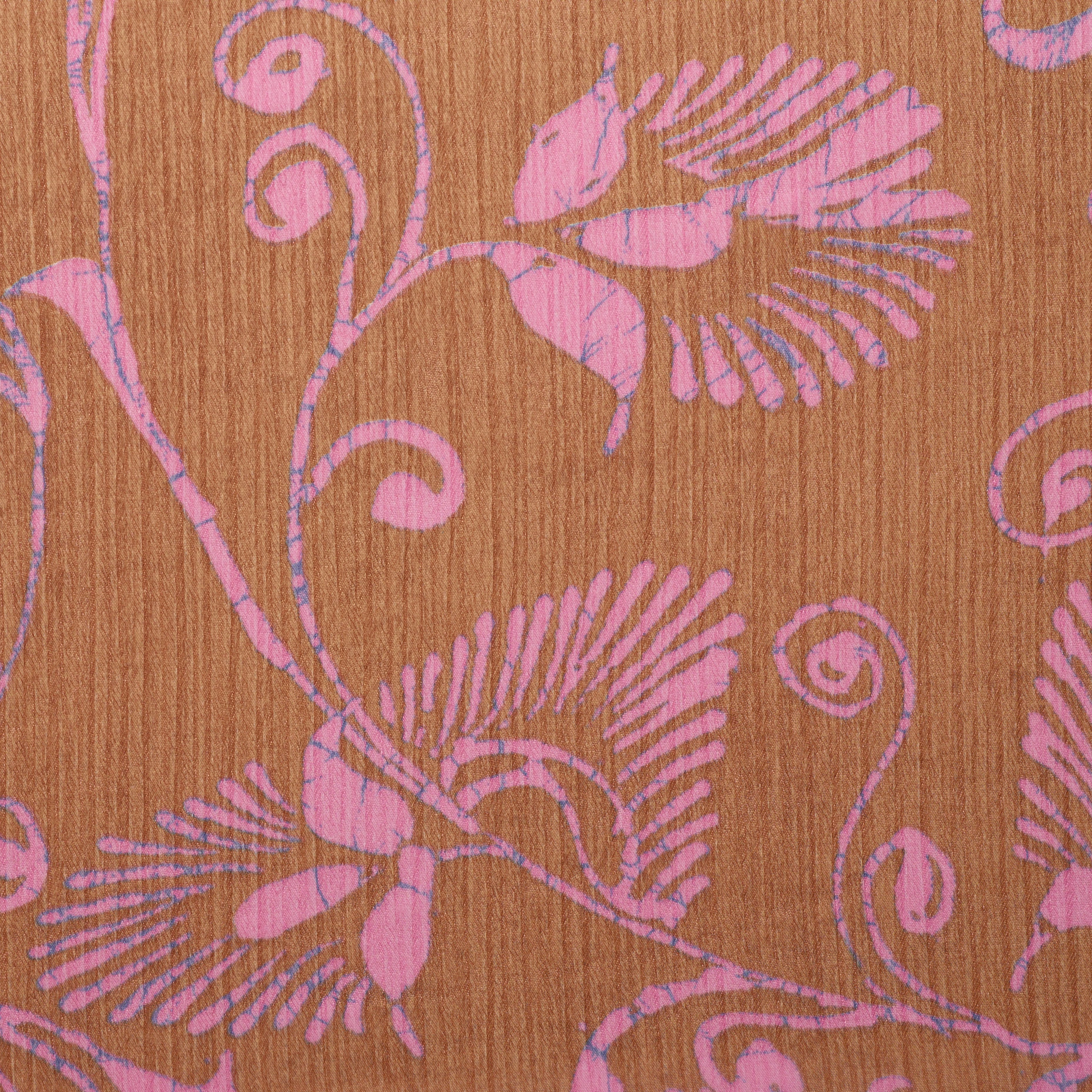 CRÊPE DE CHINE, WRINKLY, PRINTED, CARTOUCHE (F000022843) - Texture