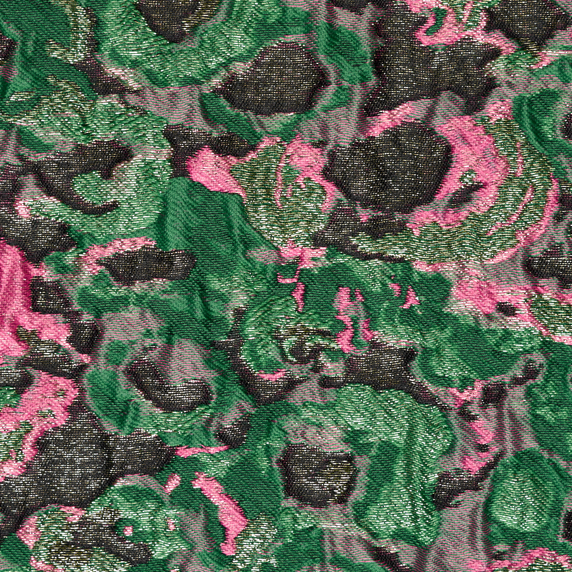 CLOQUET, METALLIC, GREEN LAKE&RED GOLD (P000004760) - Texture