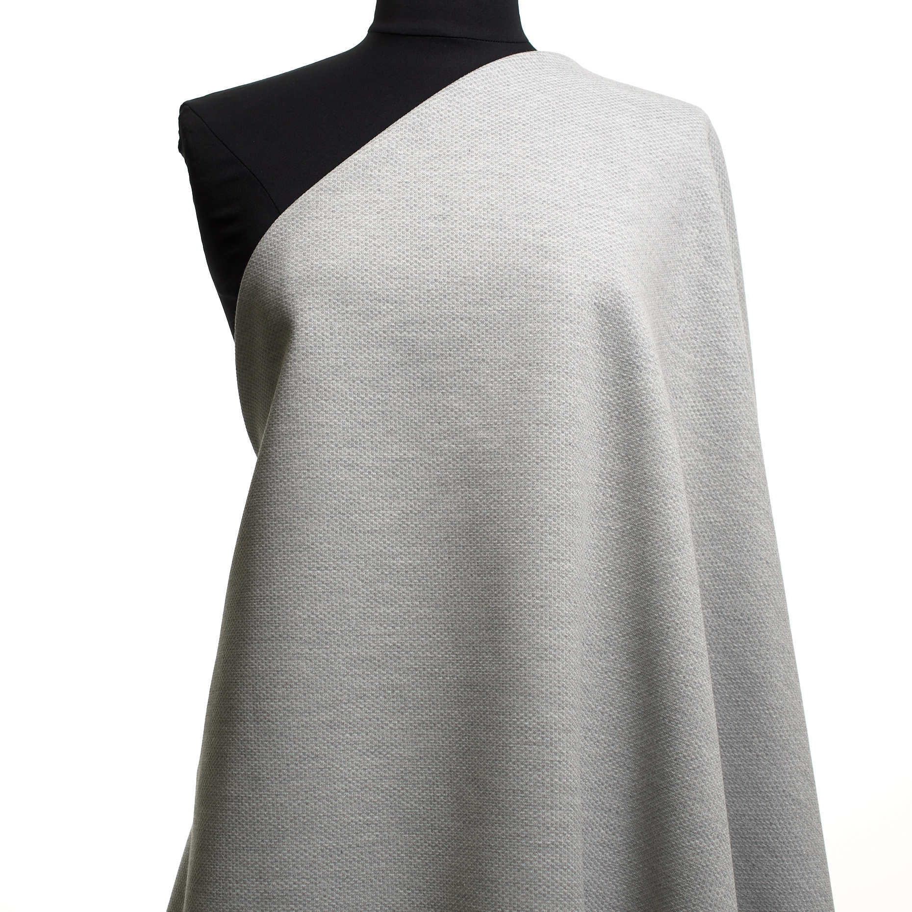 PIQUÉ, VISCOSE BLEND, ELASTIC, VAPOR BLUE (F000047593) - Mannequin