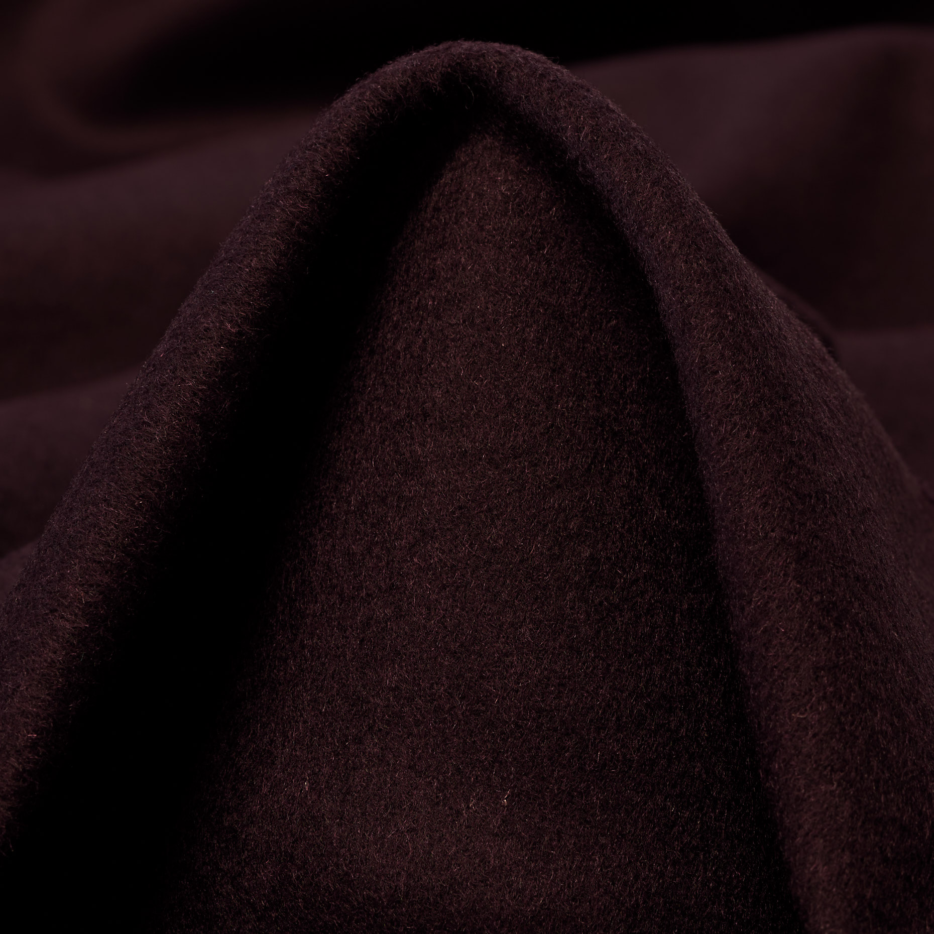 DRAP, WOOL, DARK PLUM (F000036540)