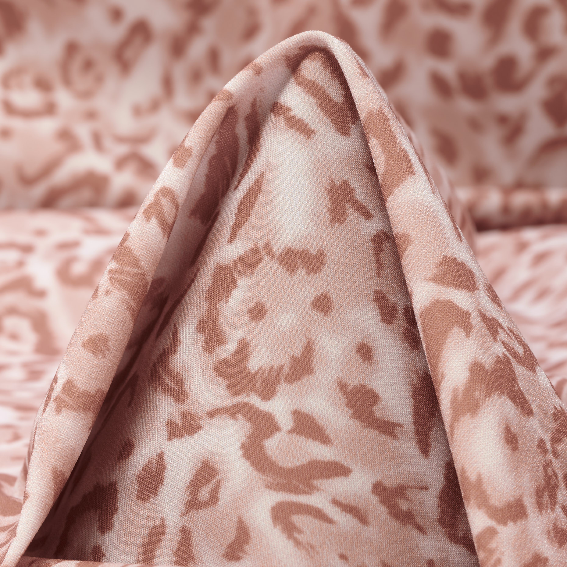 TECHNO JERSEY, PRINTED, HIGH ELASTICITY, TERRA COTTA&PEACH WHIP (F000041441)