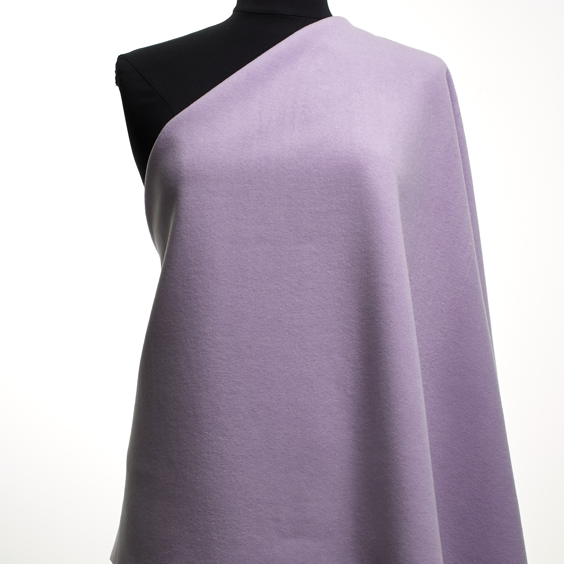 FLEECE, VIRGIN WOOL, CASHMERE BLEND, ORCHID PETAL (F000047528) - Mannequin