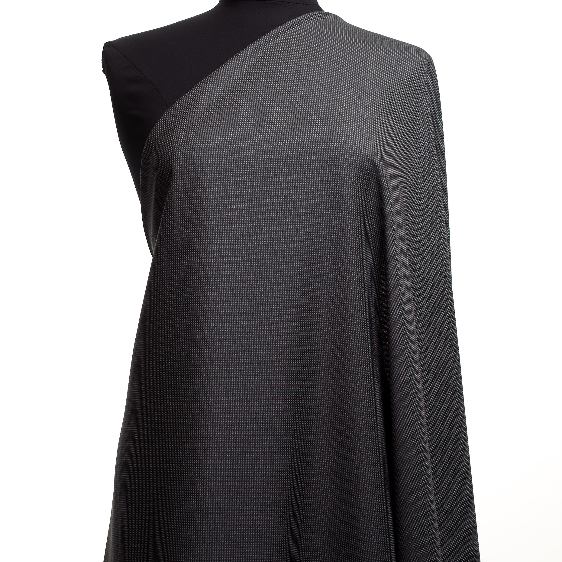 COOL WOOL, VIRGIN WOOL, MICRO DESIGN, ASPHALT (F000042463) - Mannequin