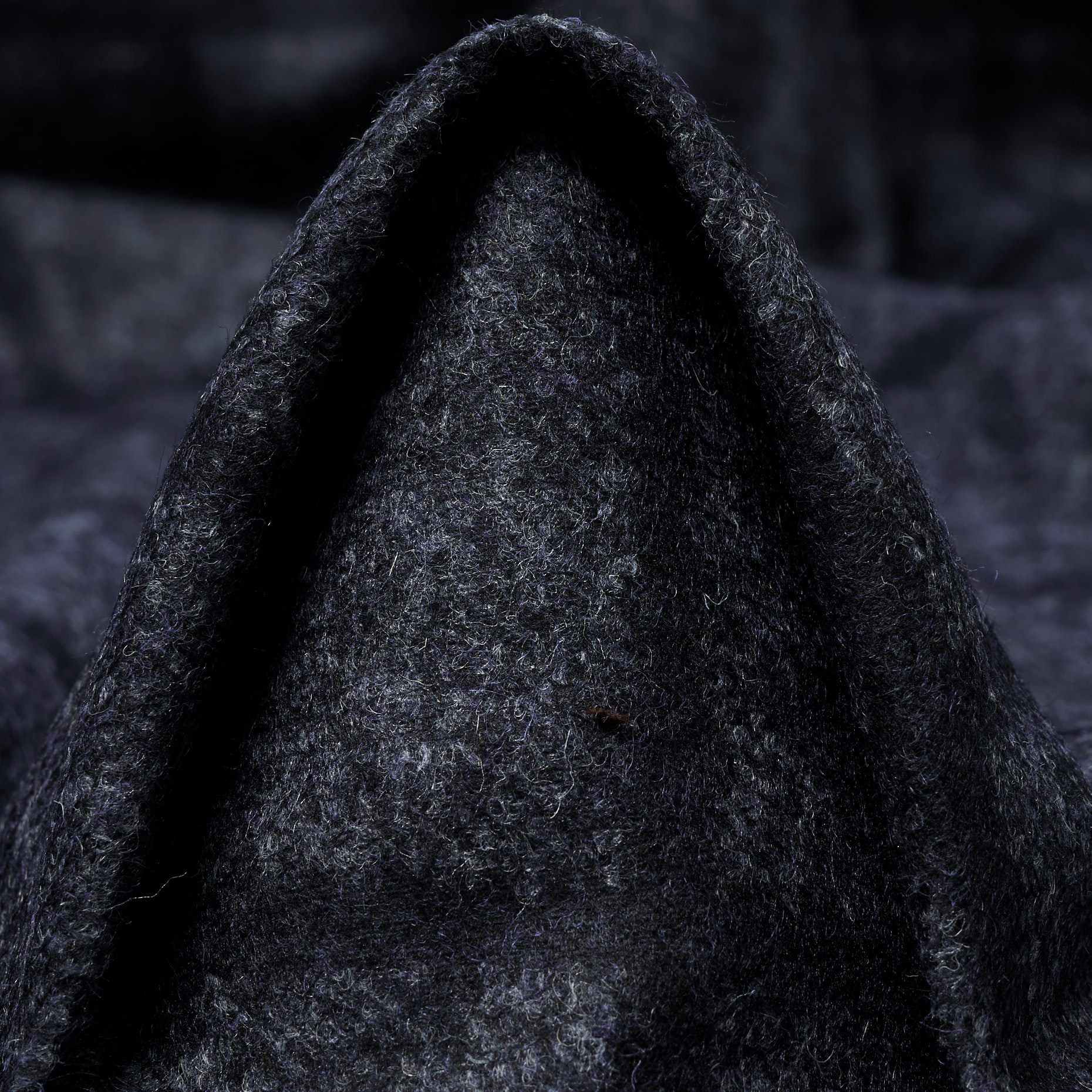 JERSEY, JACQUARD, WOOL BLEND, BLUE INDIGO (F000044726)