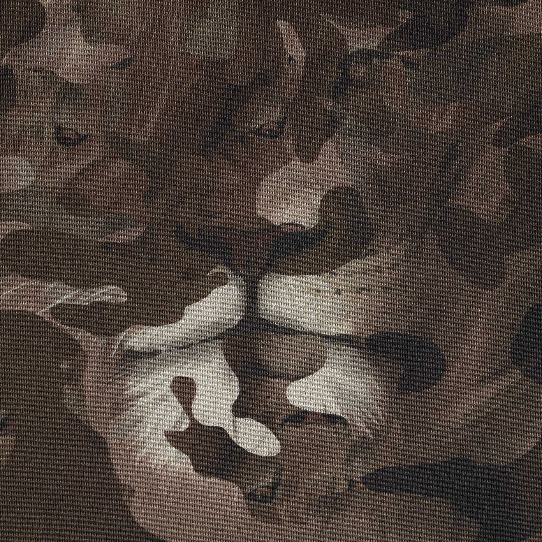 Techno Jersey, Animalier, Tea Leaf (F000038185) - Tissage