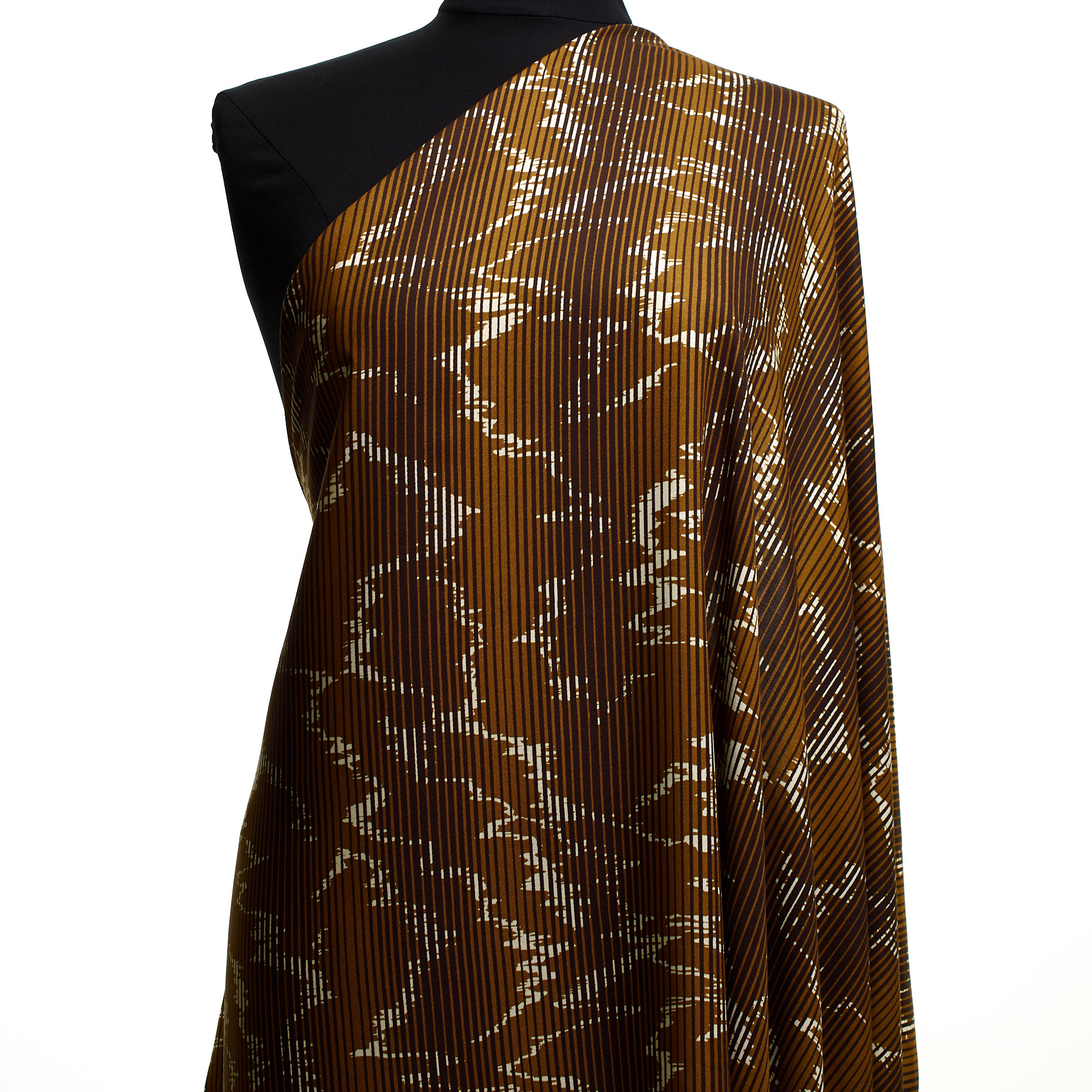 VISCOSE, PRINTED, CASHEW&HOT FUDGE (F000043798) - Mannequin