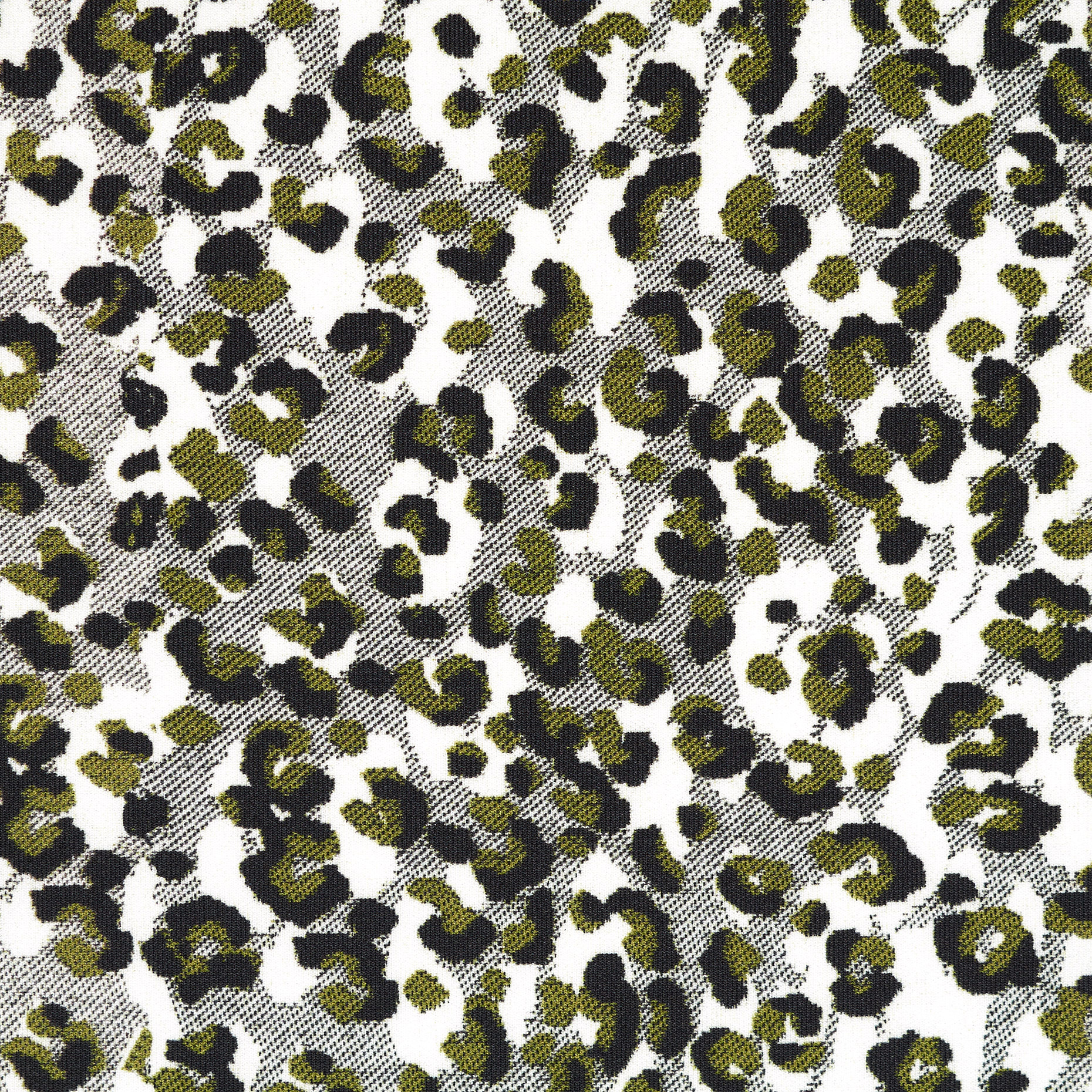 TECHNO JERSEY, PRINTED, HIGH ELASTICITY, BANANA PALM (F000042755) - Texture