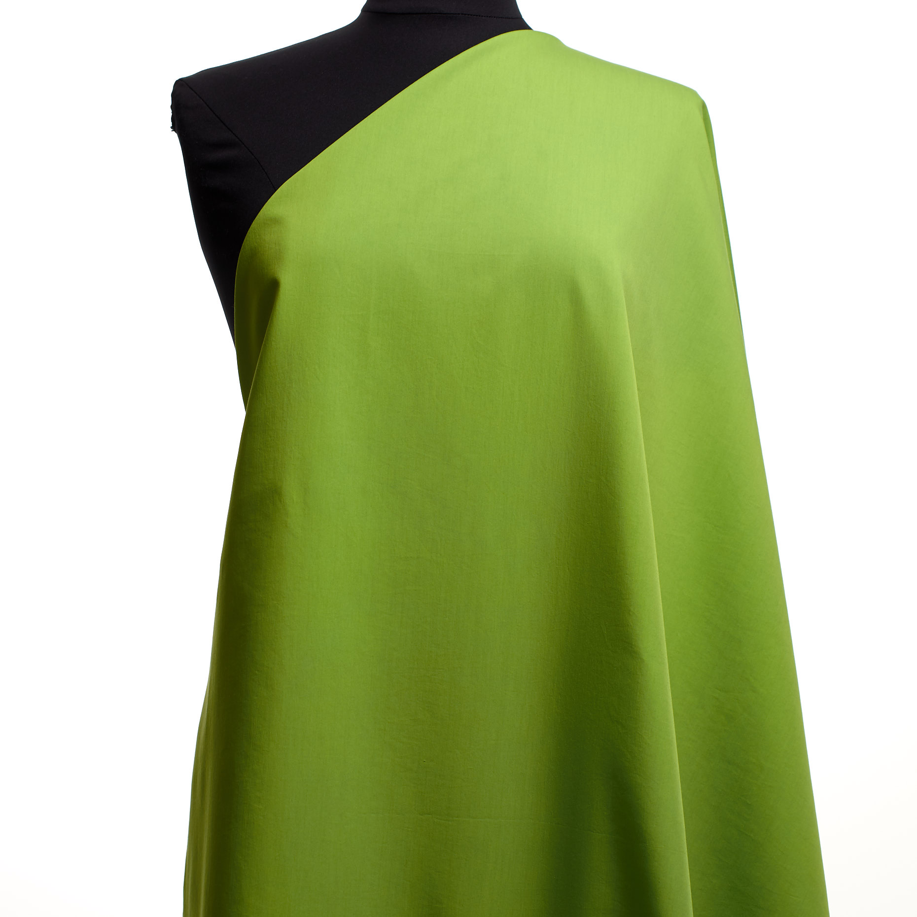POPLIN, COTTON, SILK, GREENERY (T0000486) - Mannequin