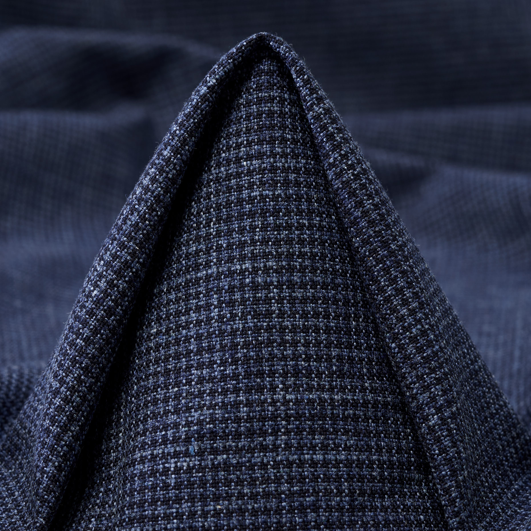 COTTON, MICRO DESIGN, ELASTIC, NIGHTSHADOW BLUE (F000044763)