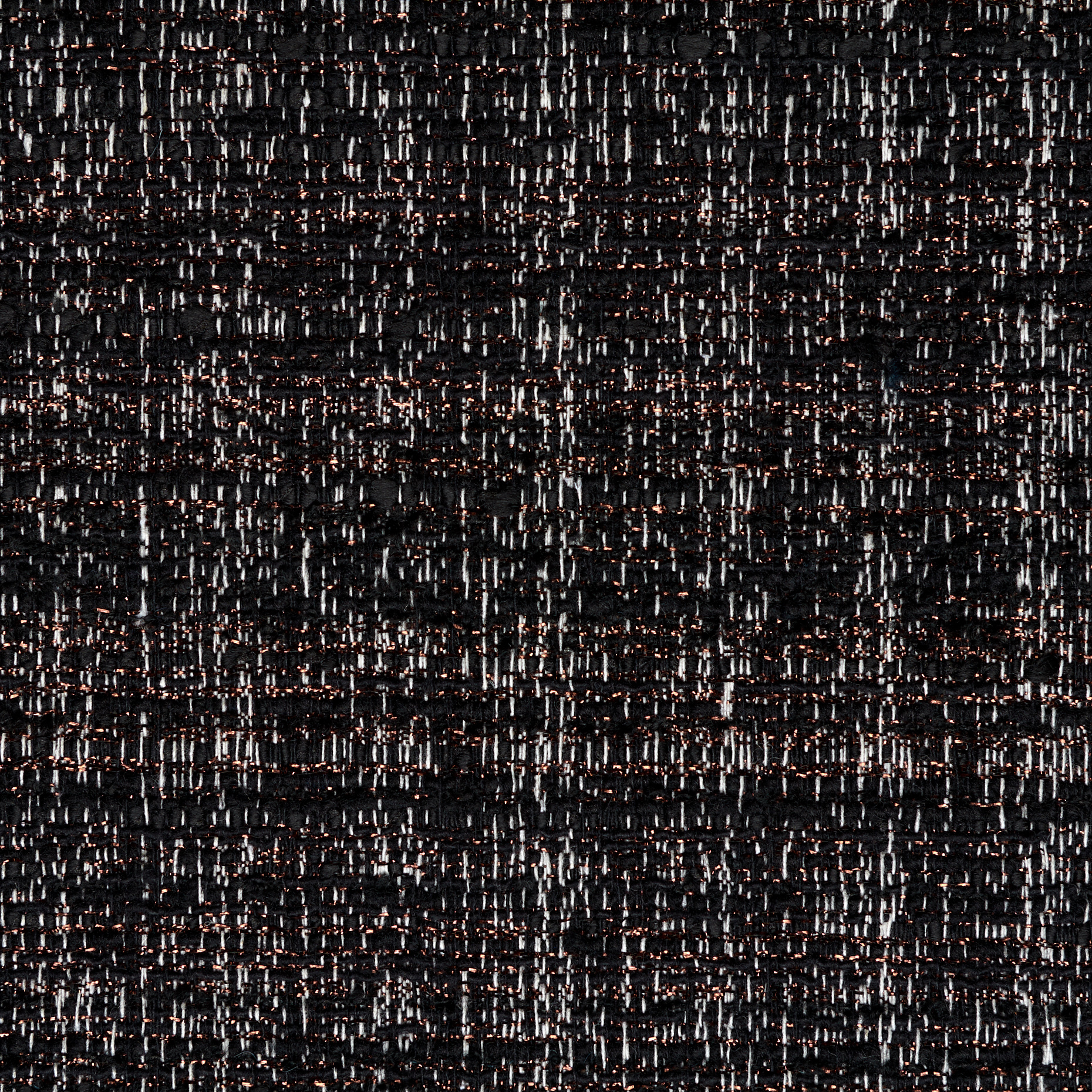 CHANEL, COTTON, LUREX, RAVEN BLACK&PALE GOLD (F000049052) - Texture