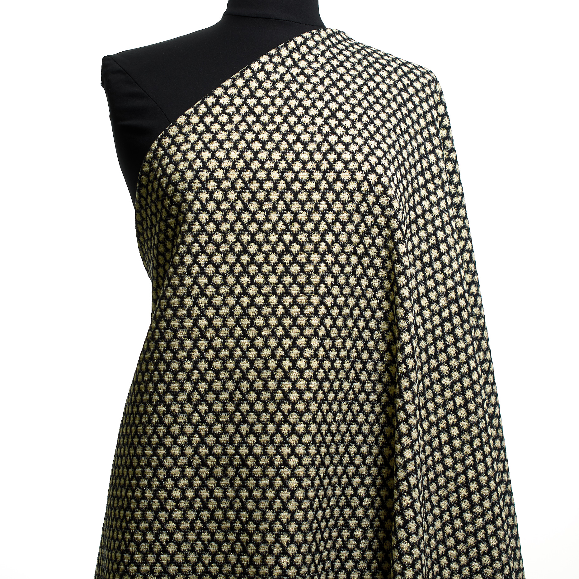 JACQUARD, LUREX, COTTON, VULCAN&RICH GOLD (F000031275) - Mannequin