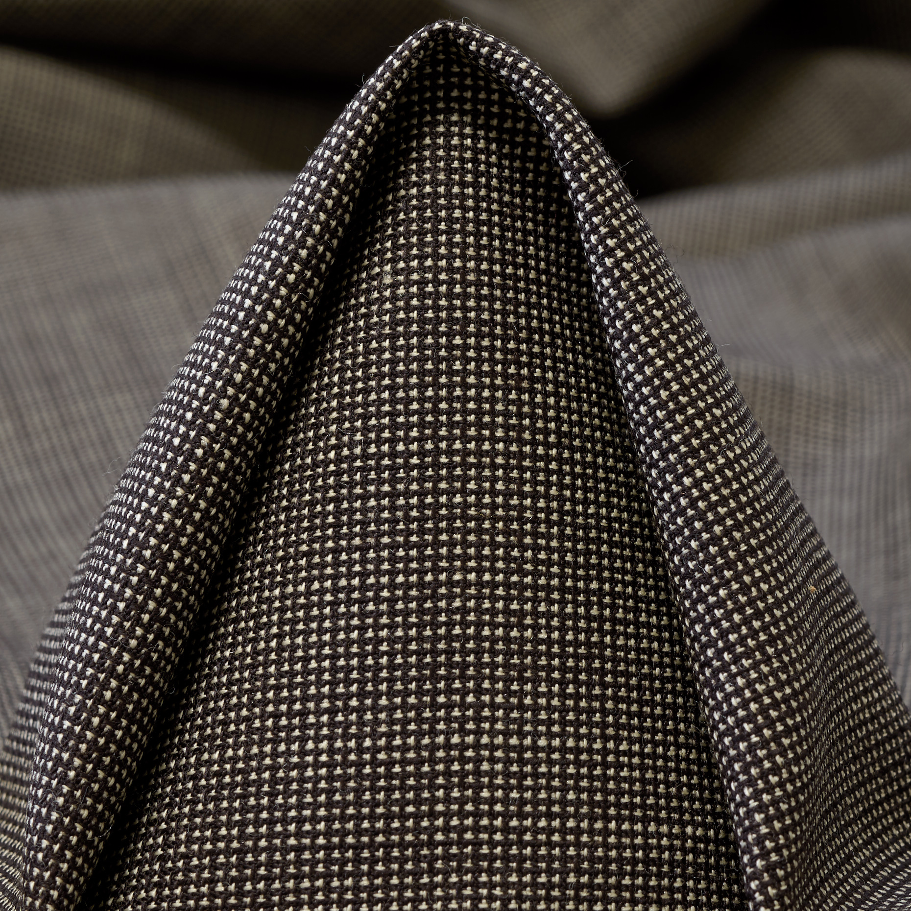 COOL WOOL, MELANGE, CHOCOLATE&IVORY (F0001222)