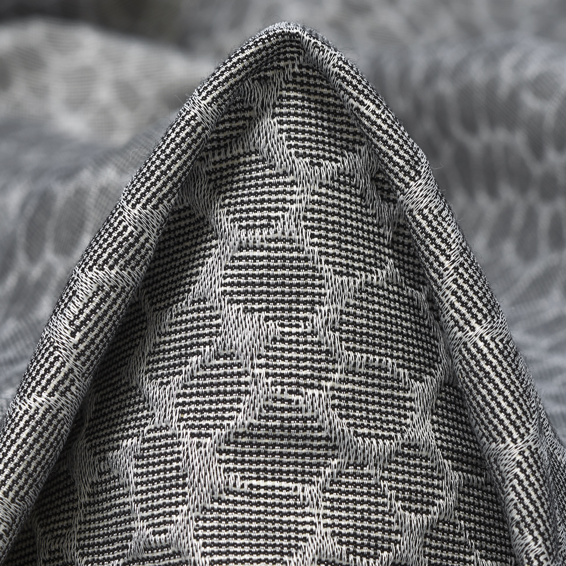 JACQUARD, COTTON, CHISELED STONE (F000024262)